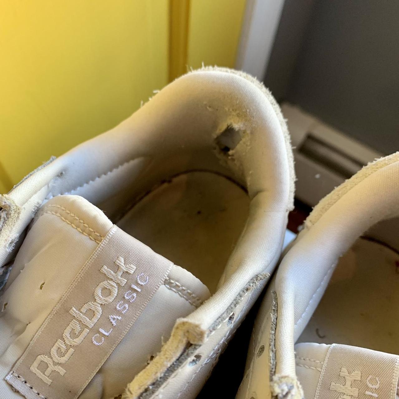 reebok cream trainers