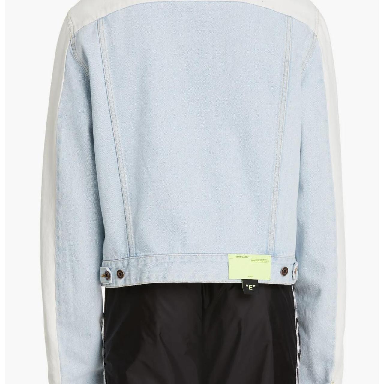 Off-White c/o Virgil Abloh Exaggerated Sleeve Denim...