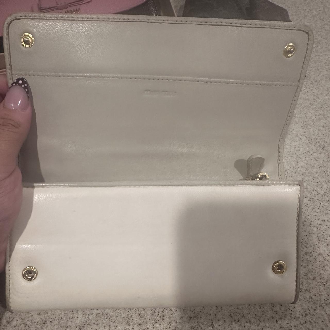 Miu Miu Women's Wallets - White/Grey – Miu Miu Ca… - image 2