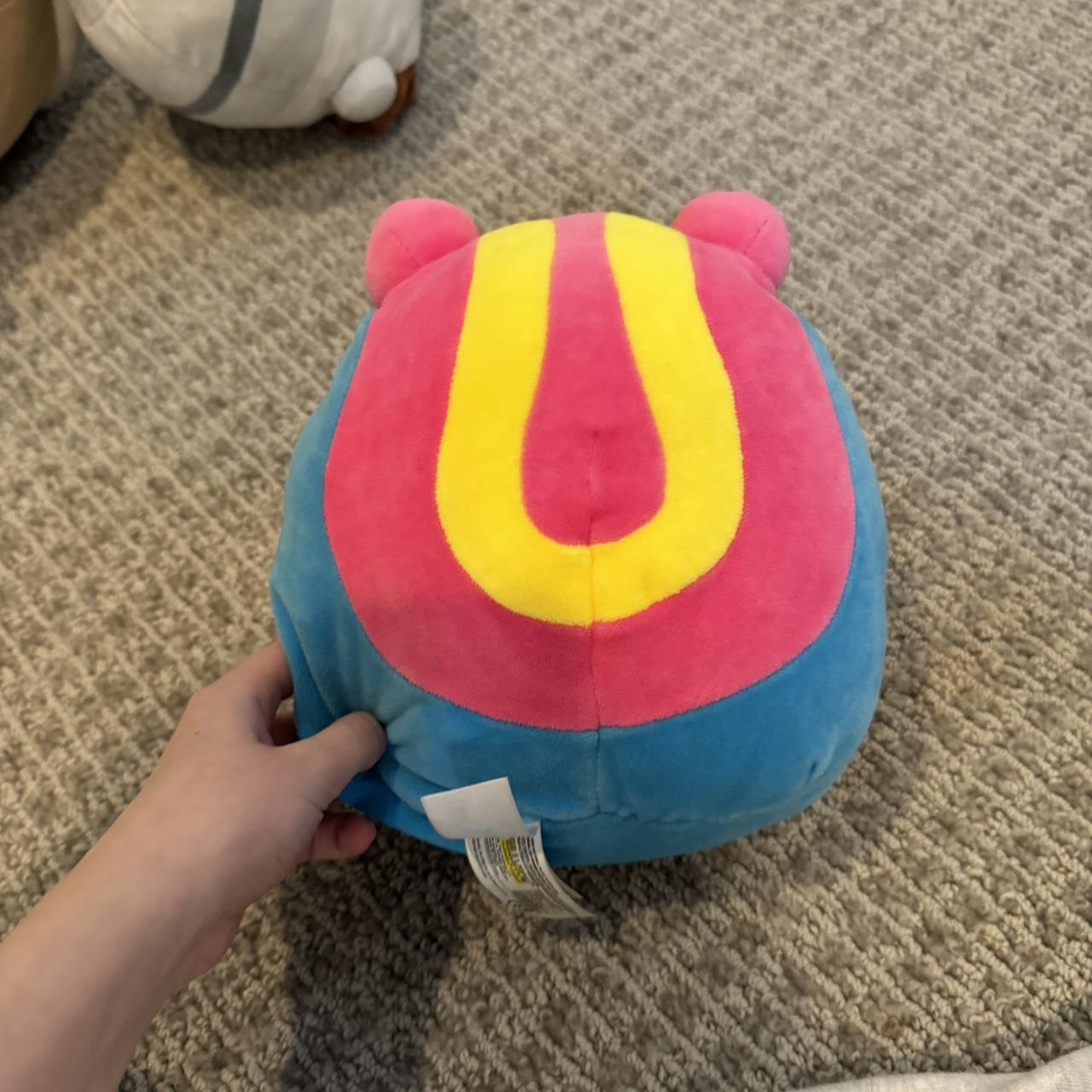 neon frog squishmallow. - Depop