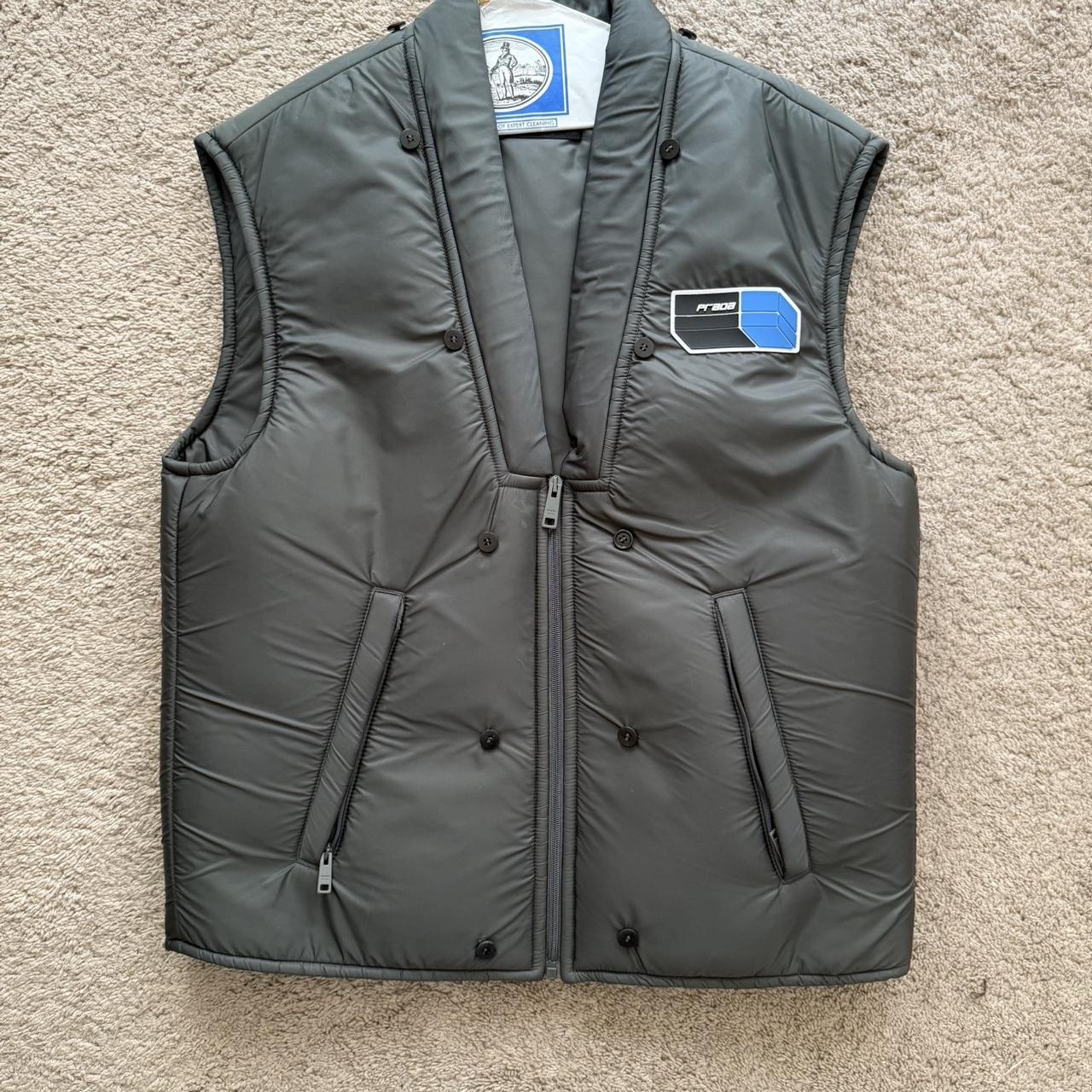 Prada nylon men's full zip jacket | Depop