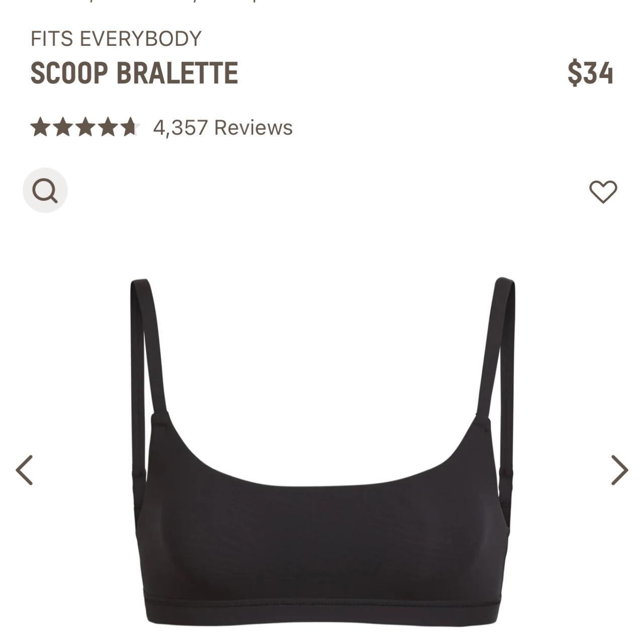 skims scoop bralette size 2x but could also fit an - Depop