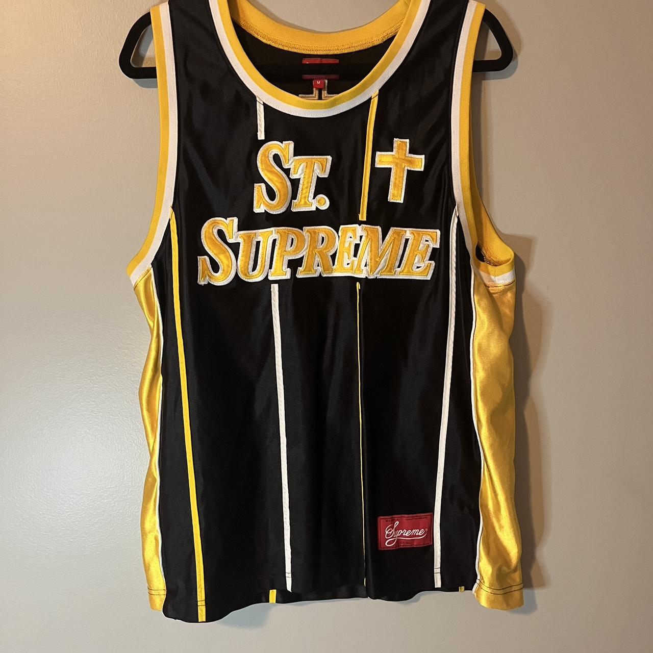 St. Supreme basketball jersey, never worn dead stock - Depop
