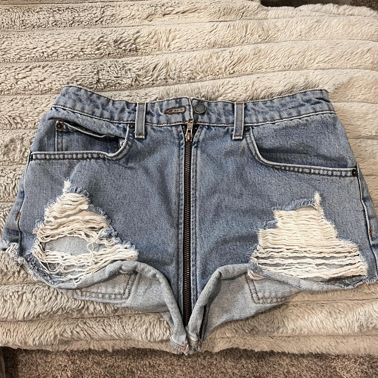 Fashion carmar denim shorts