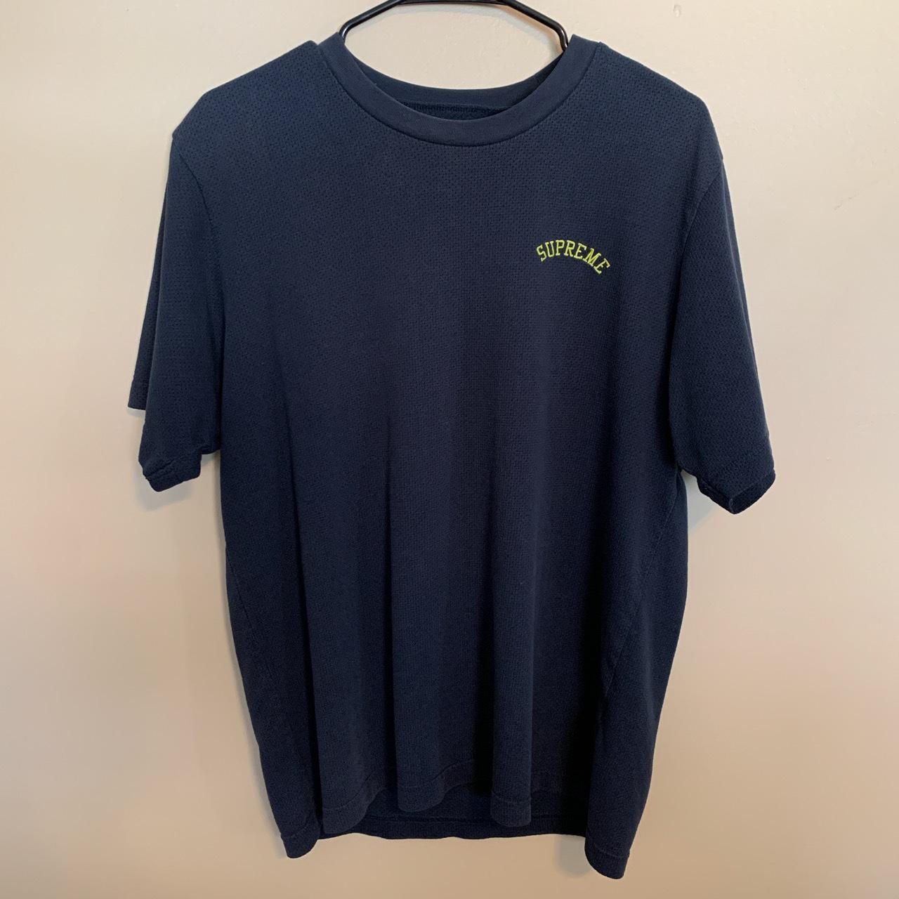 Shops Supreme navy blue medium shirt