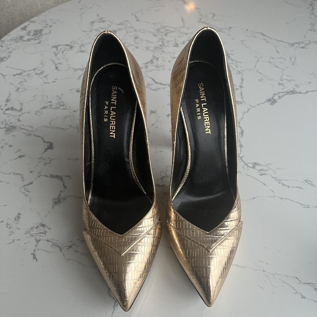 saint laurent slippers