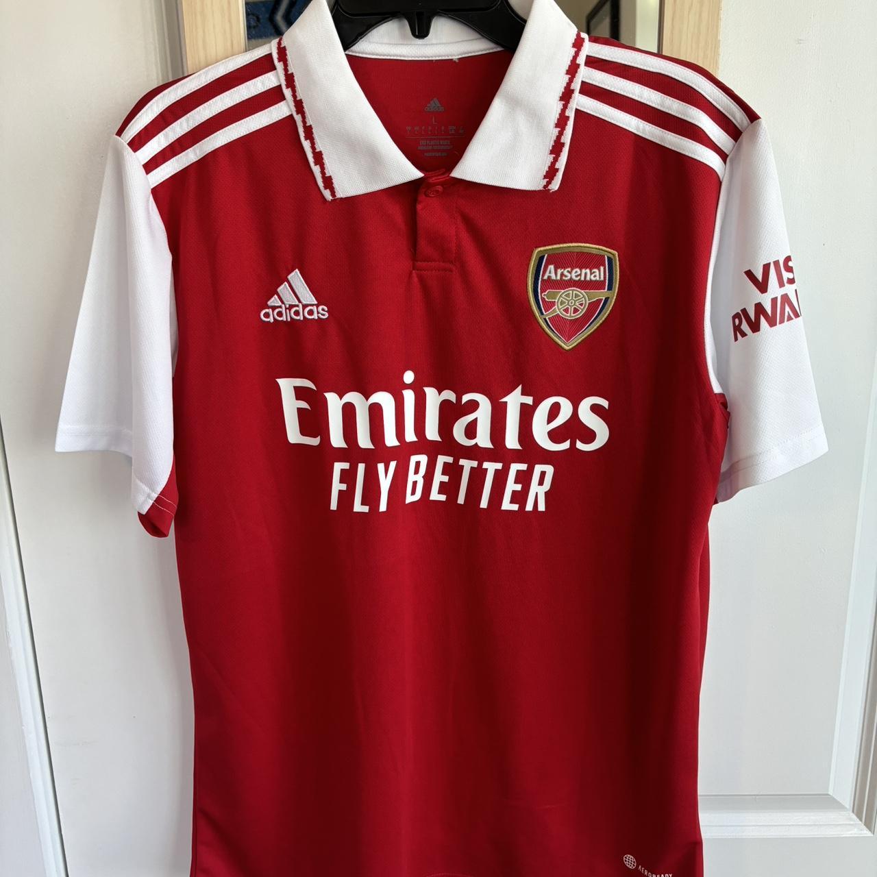 Arsenal Bukayo Saka Jersey Used but in excellent... - Depop