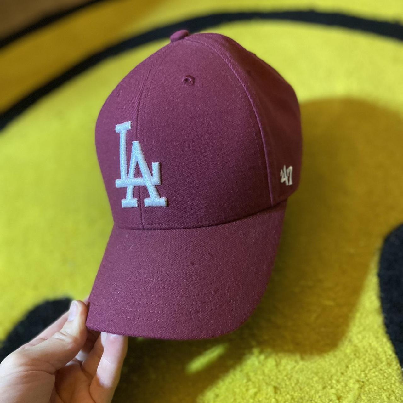 Los Angeles Dodgers 47 Brand Hat Strapback Cap used
