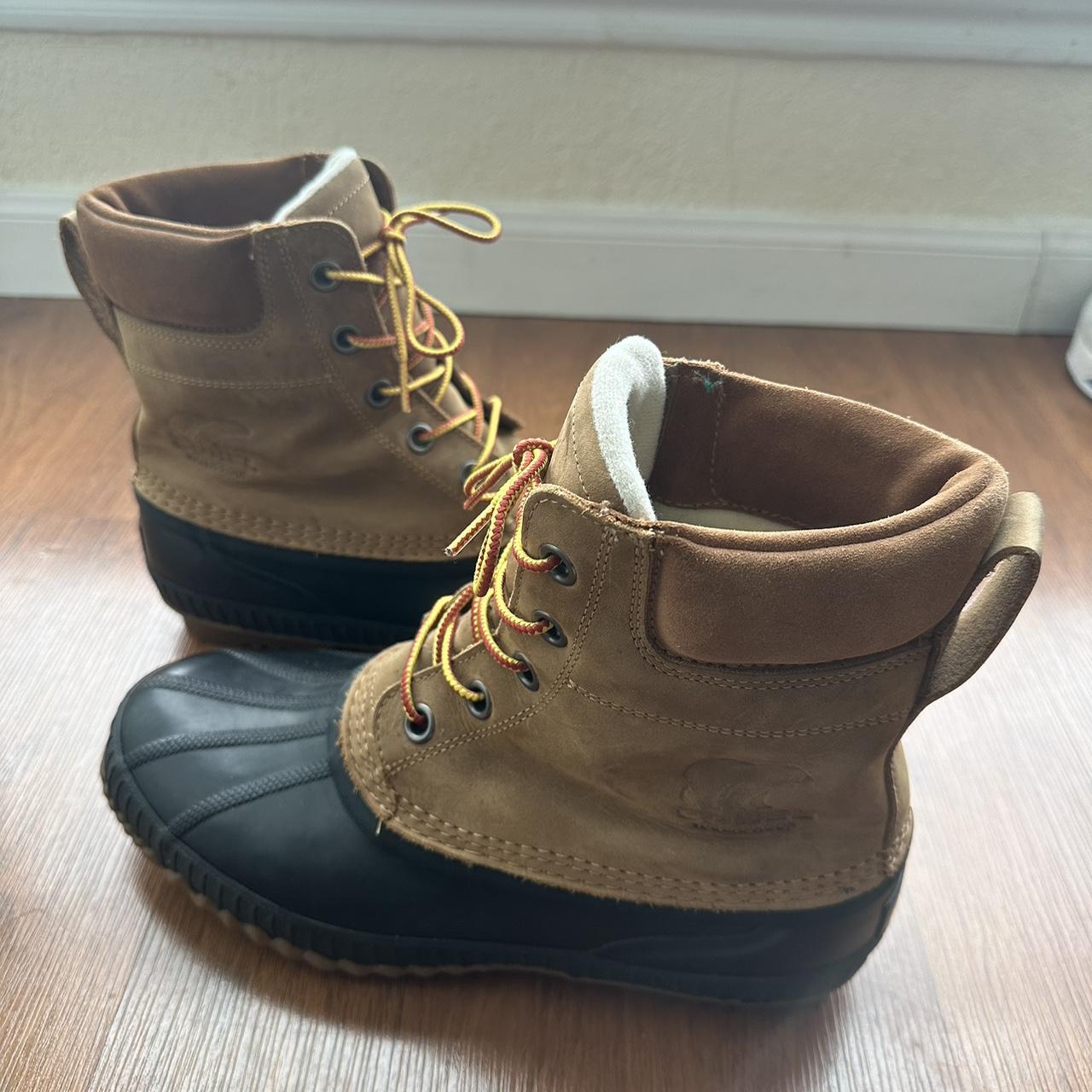 handcrafted sorel natural rubber boots