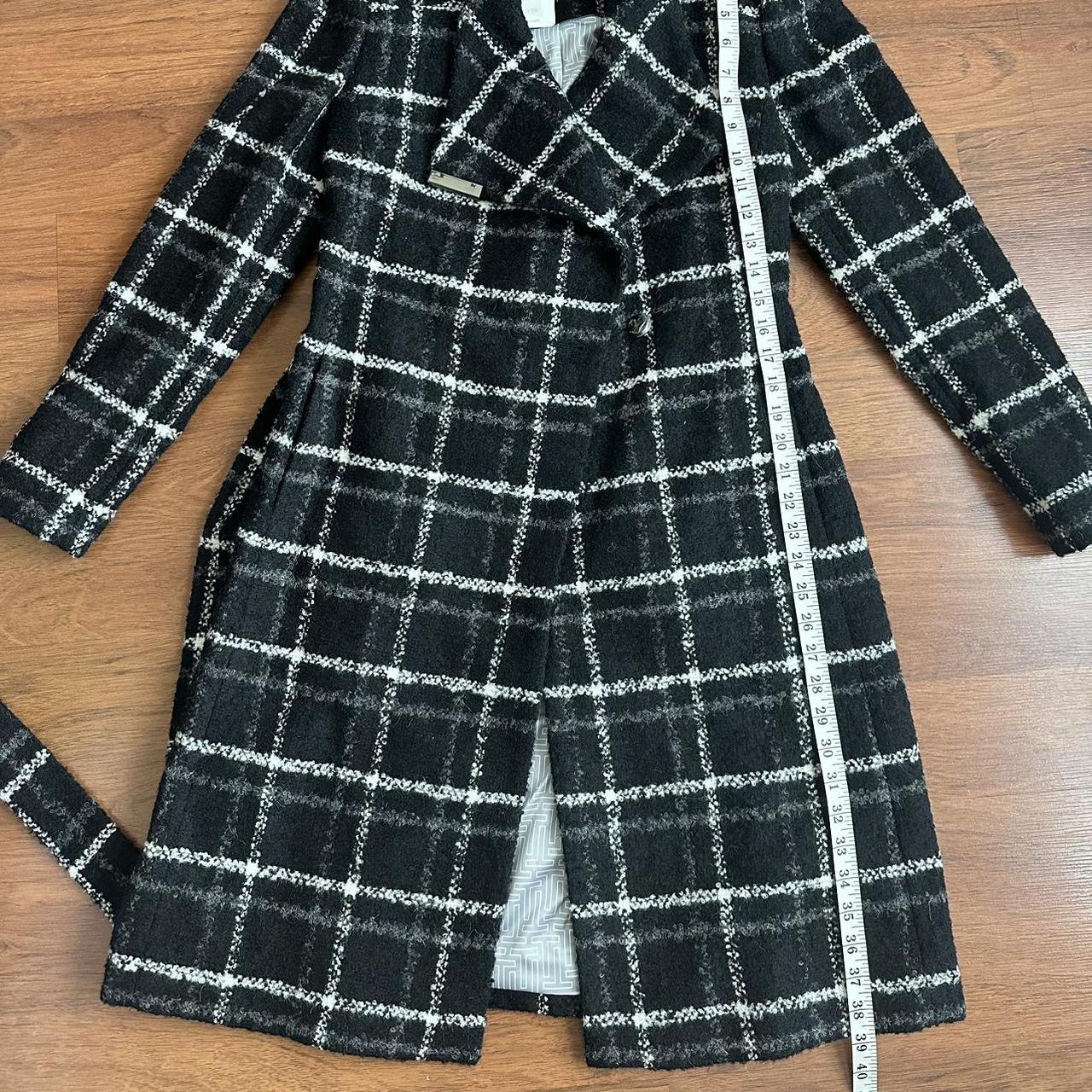 Ted baker plaid coat deals