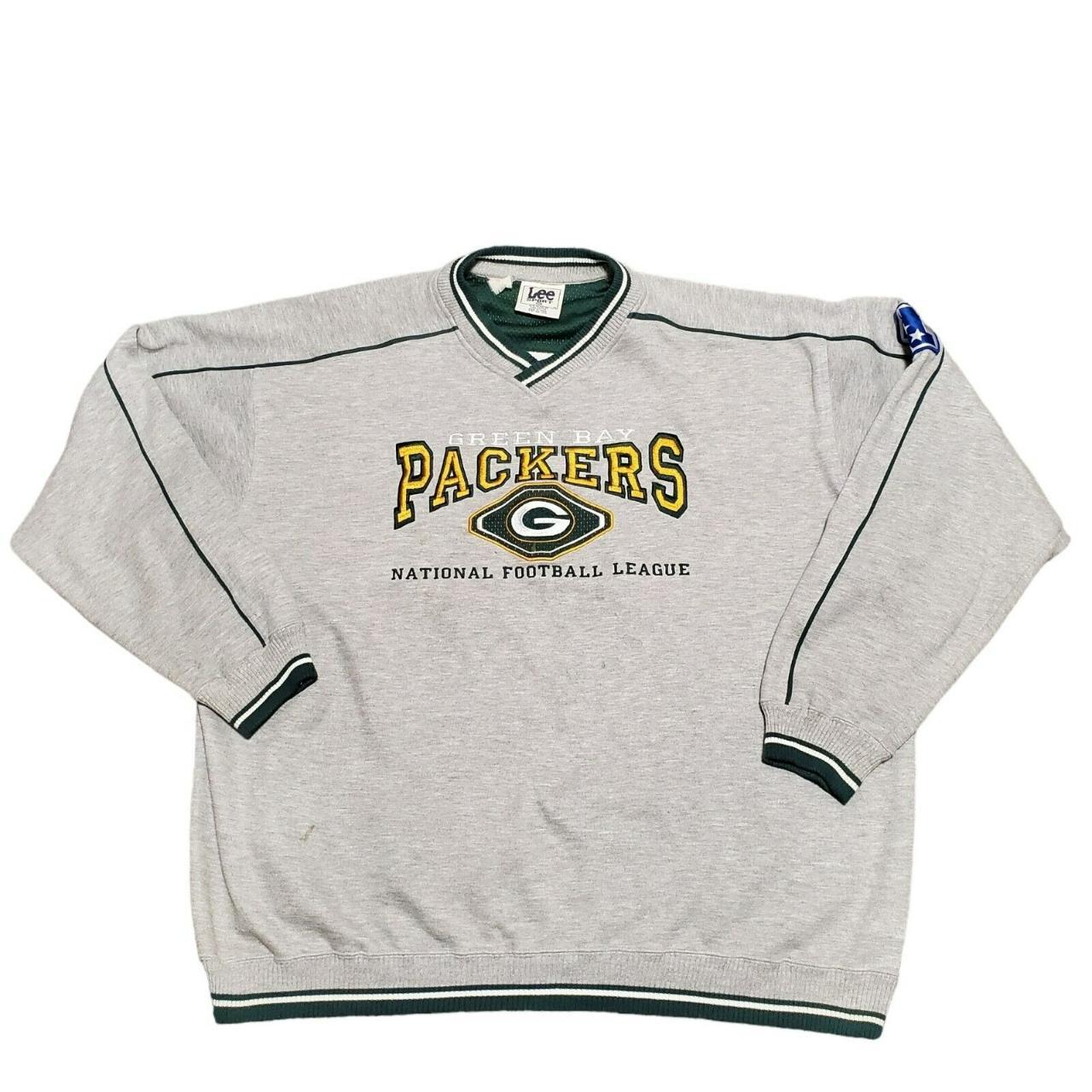 NFL - Green Bay Packers - Embroidered Crewneck Sweatshirt- Lee