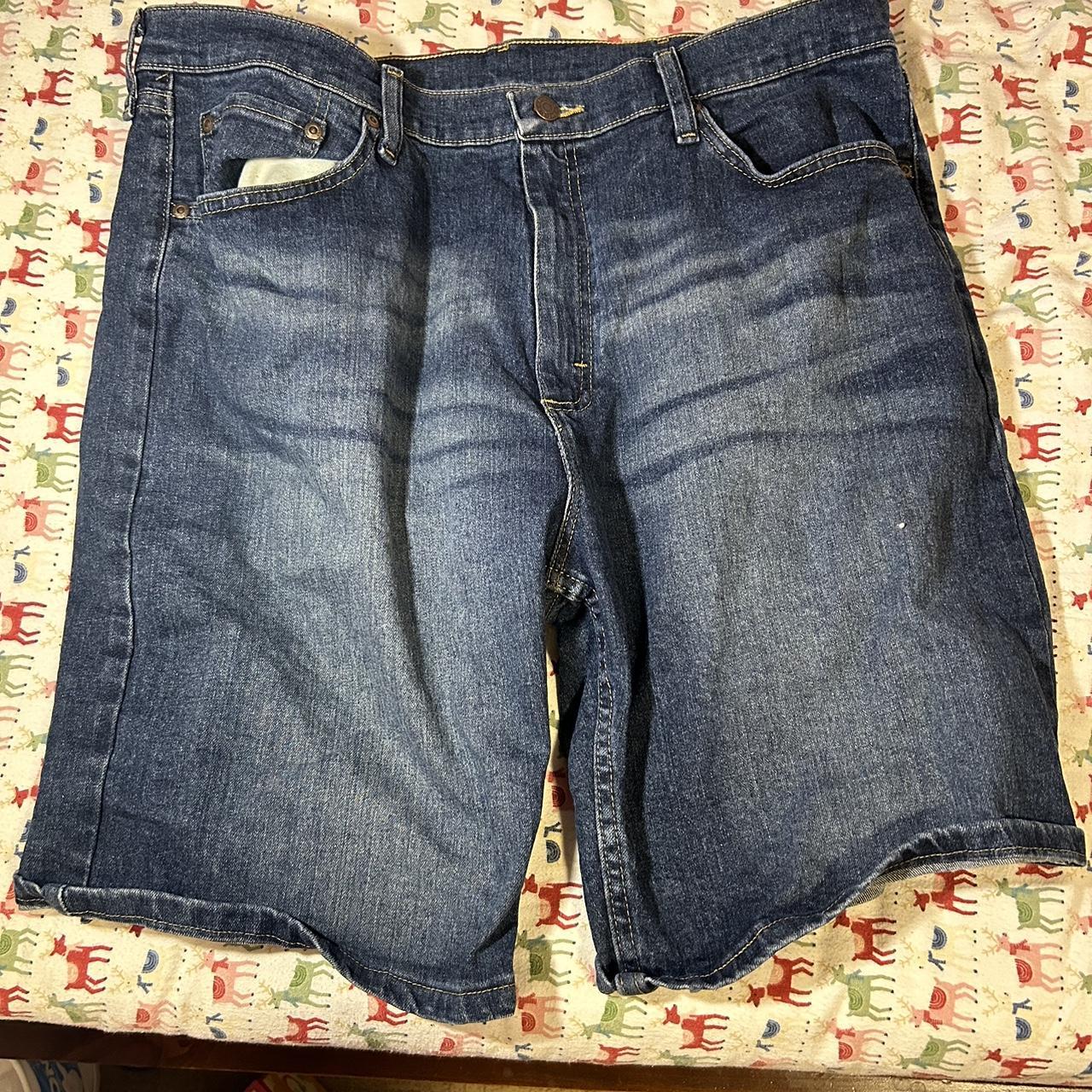 Wrangler Jorts Price Negotiable long but stiff... - Depop