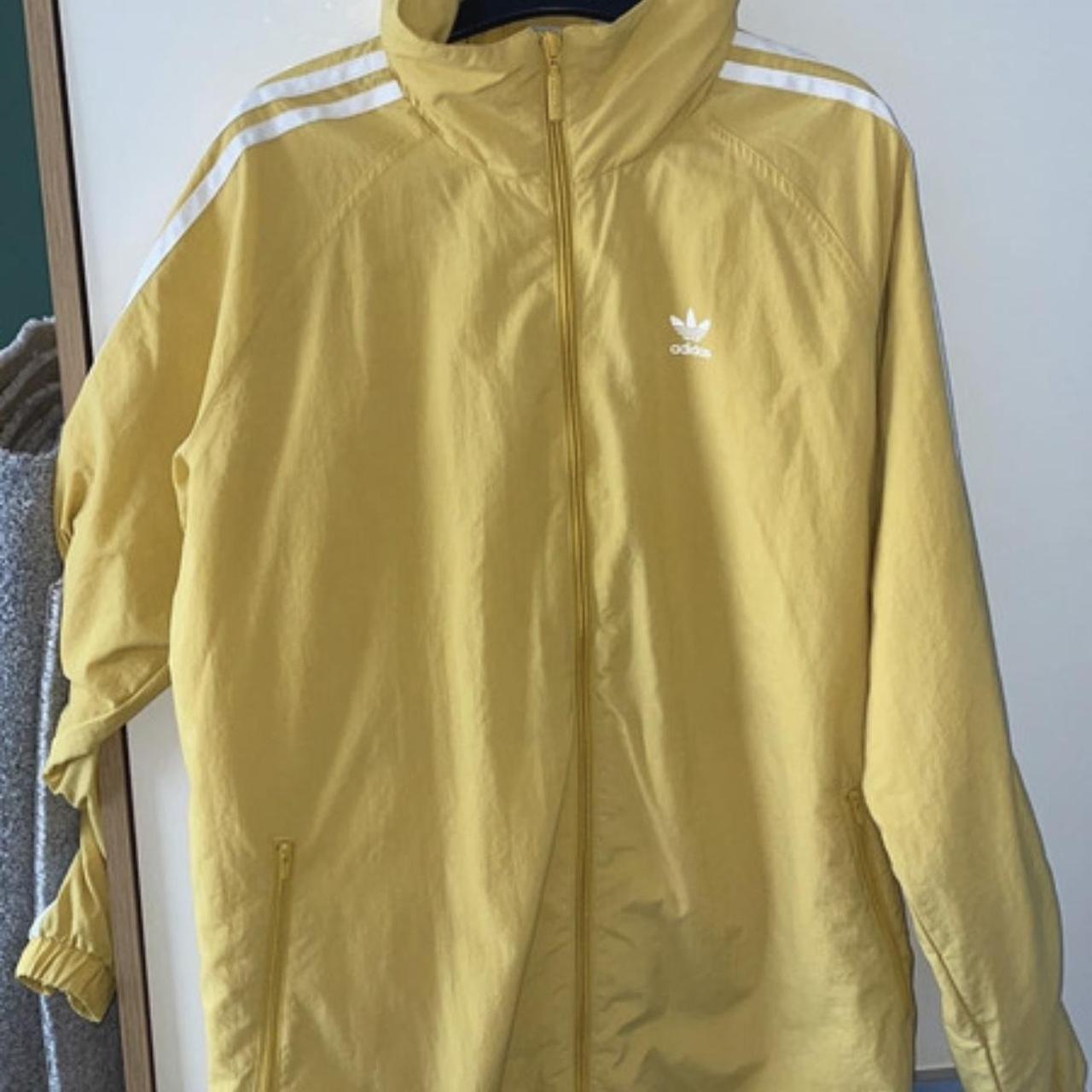 Adidas yellow hotsell tracksuit womens