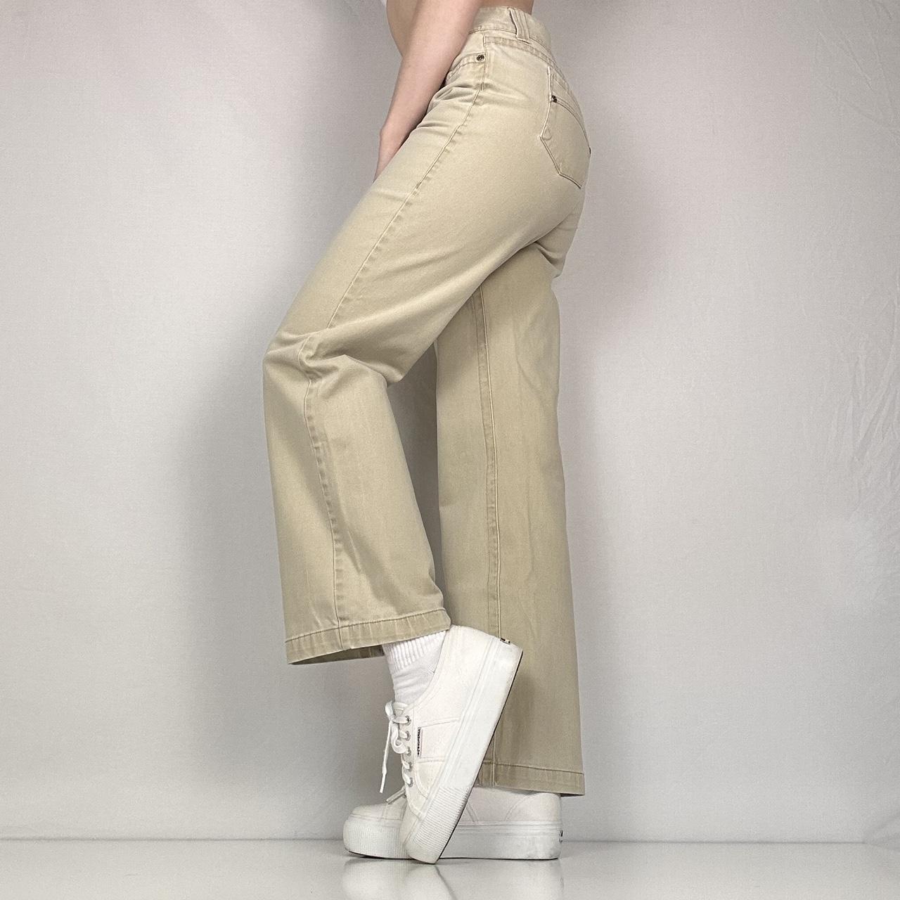 Tan Flare Pants Cute low or mid rise fit. They... - Depop