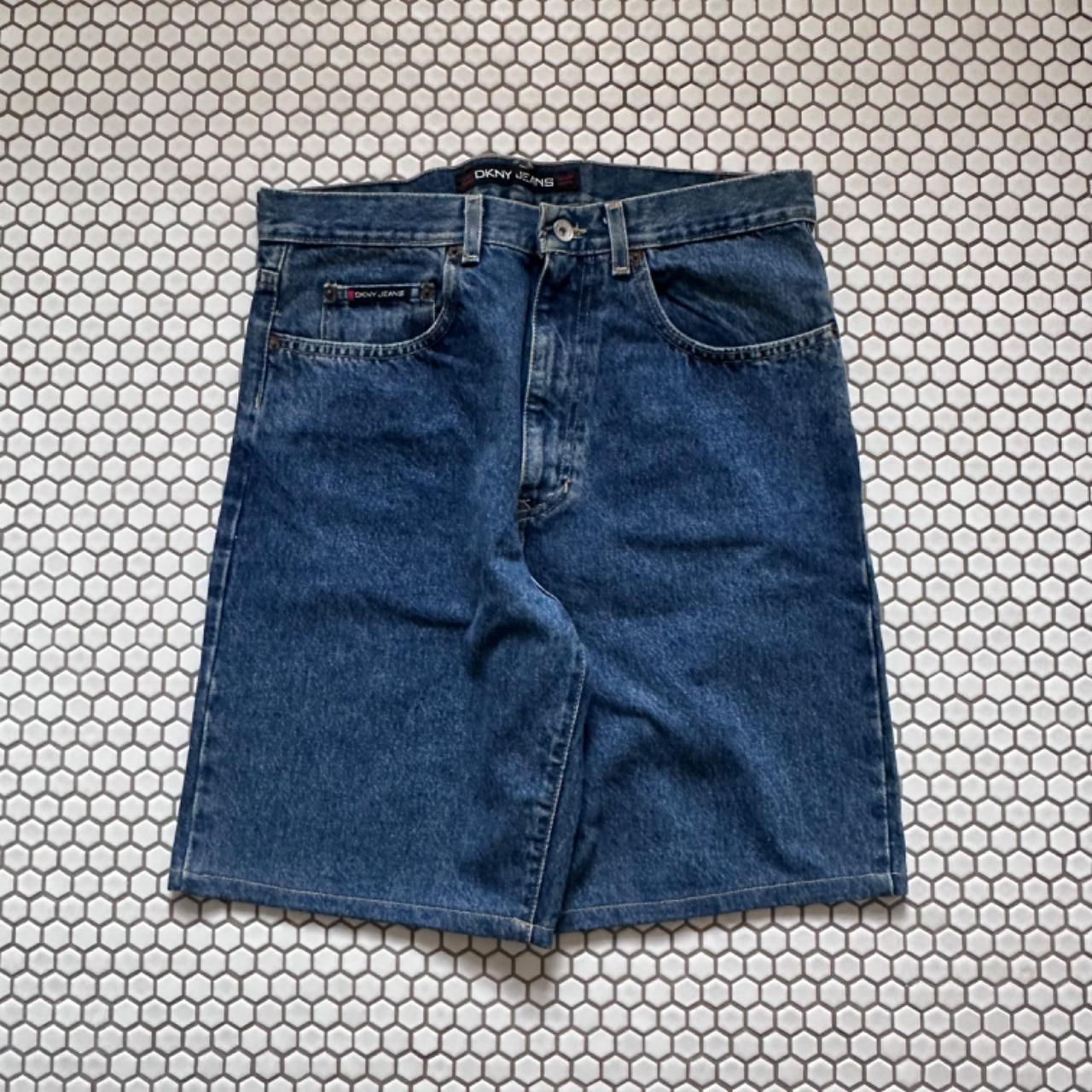 Y2K DKNY Jean Jorts Tagged 34 Measures... - Depop