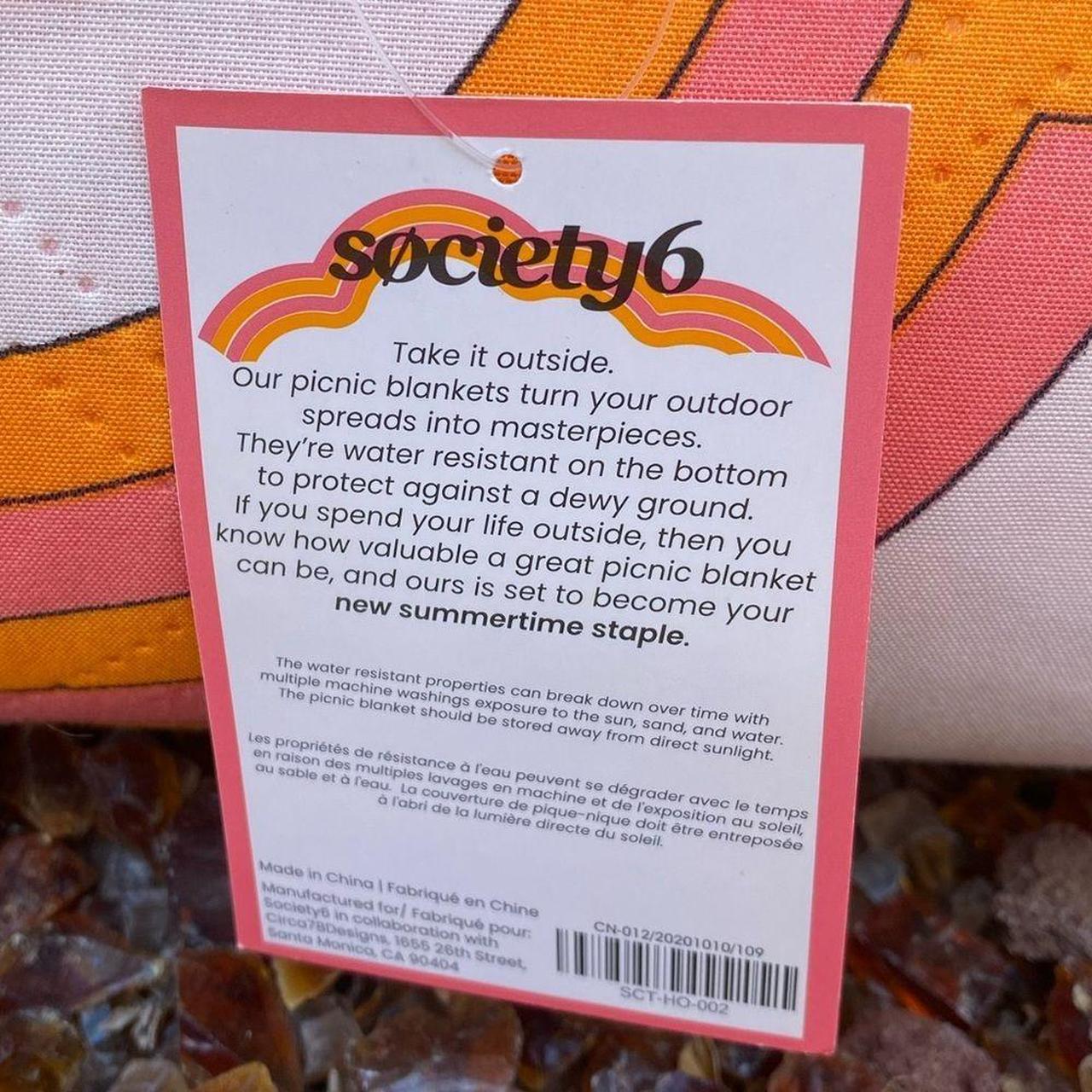 Society6 Our outdoor blankets turn your backyard or... Depop