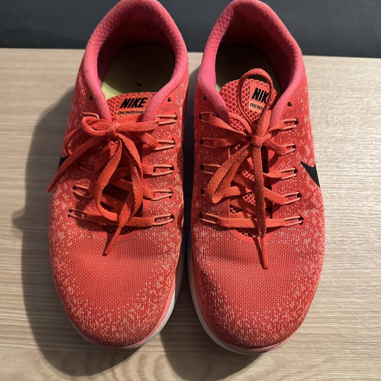 Nike free best sale rn womens red