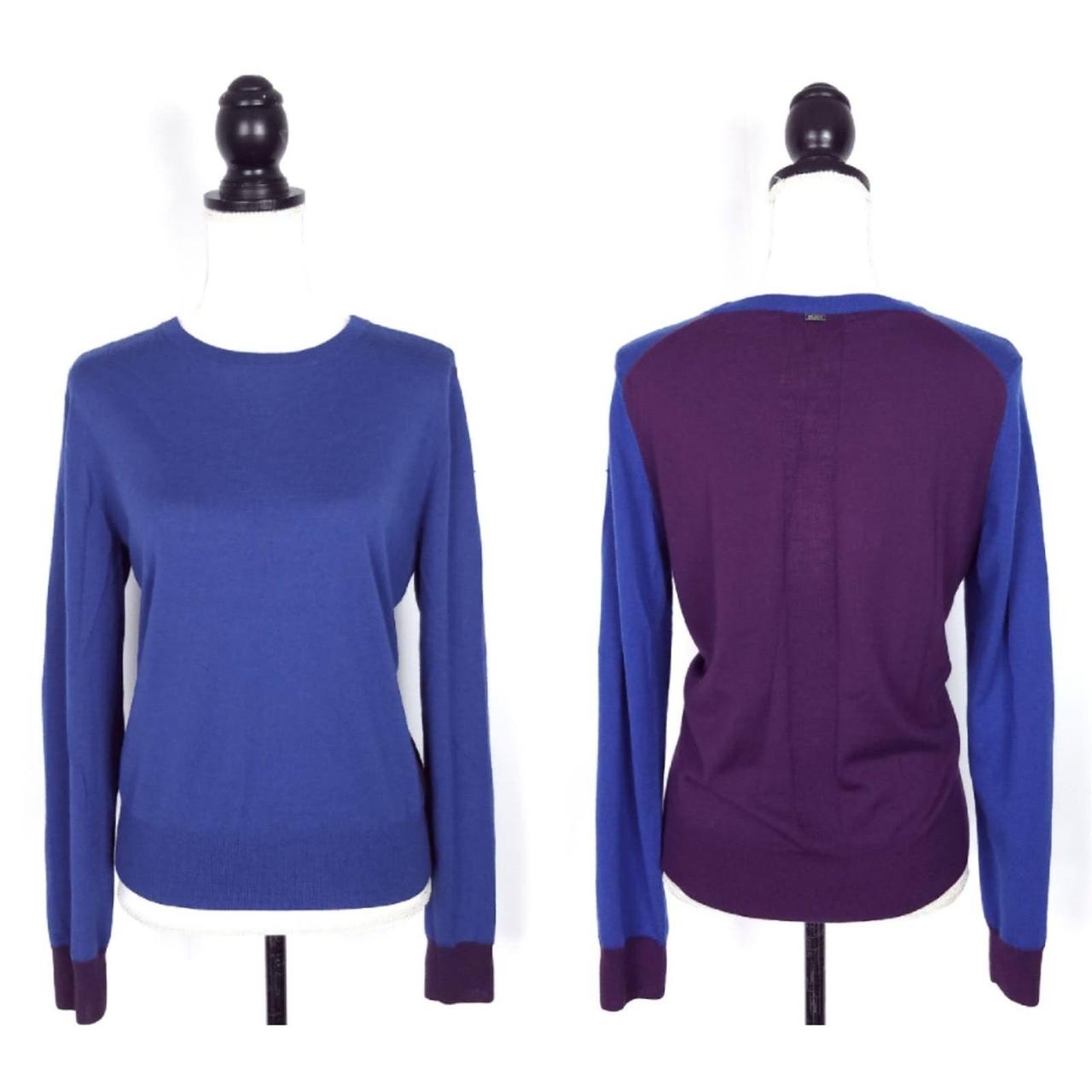 Purple top St John sweater