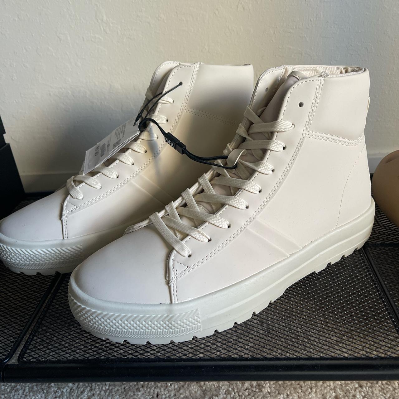 zara hightop shoes, new, size 42 (US 9) MSRP $69.90 - Depop