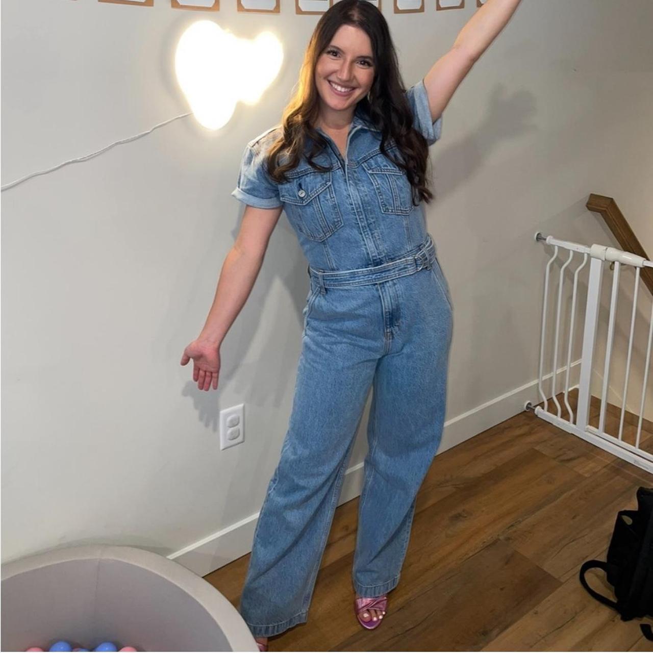 Abercrombie denim fashion jumpsuit