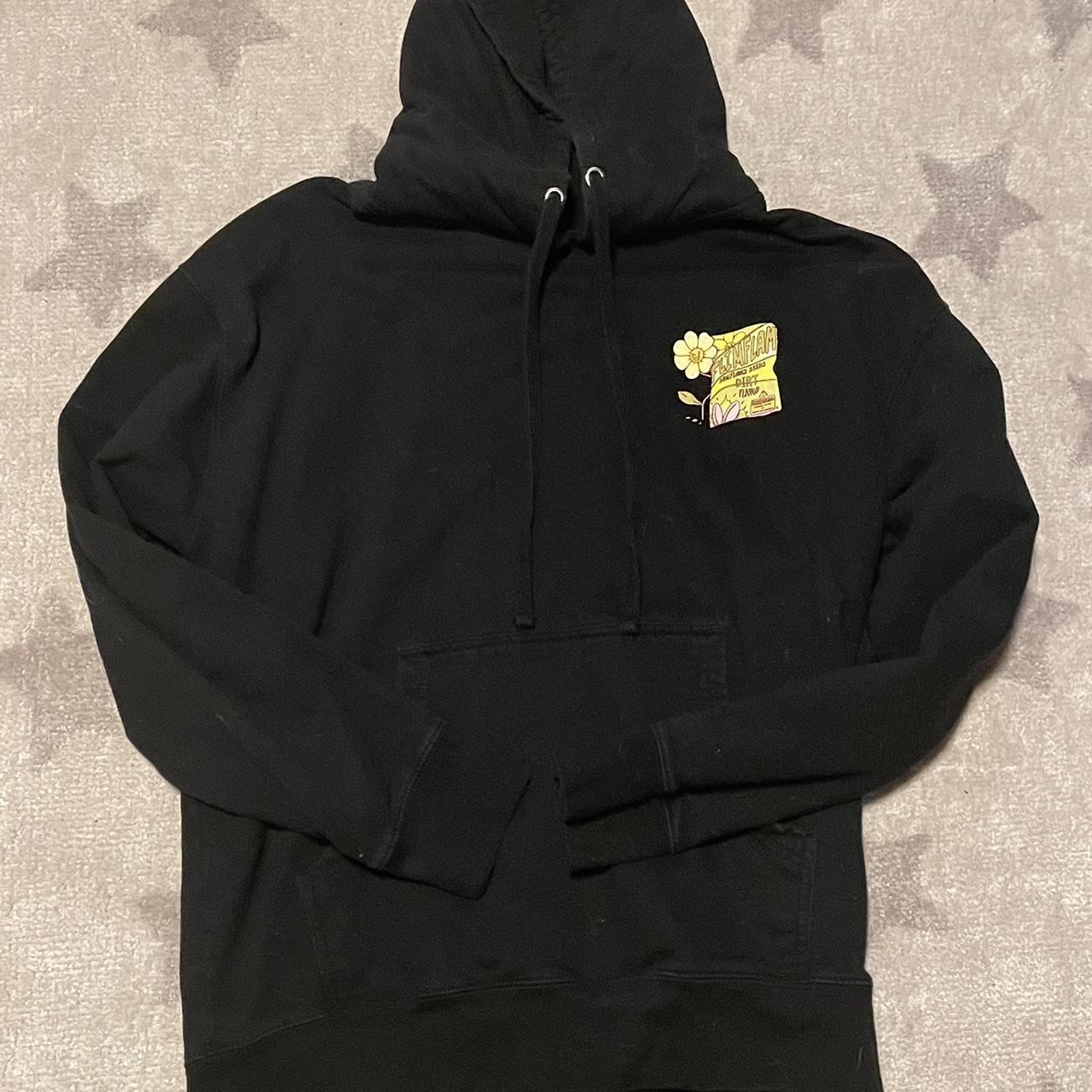 Flamingo merch yellow online hoodie