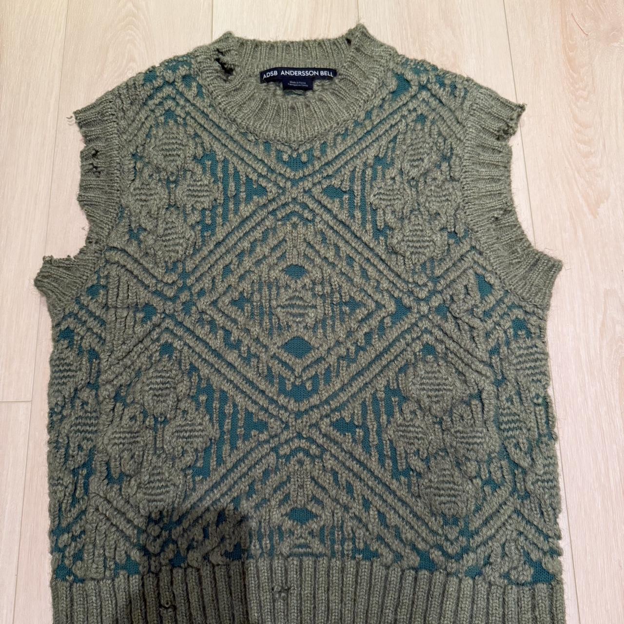 トップス ANDERSSON BELL * SUSTAINABLE KNIT VEST Andersson Bell Knit Vest - XS
