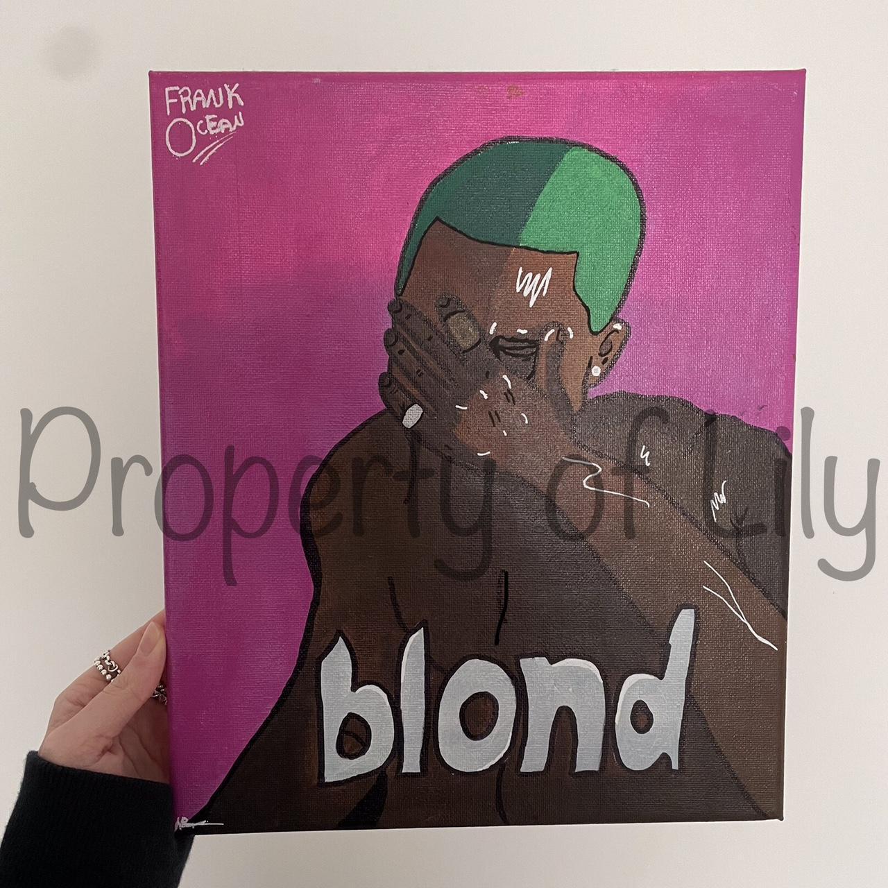 Acid Poster (Frank Ocean Blonded) - Depop