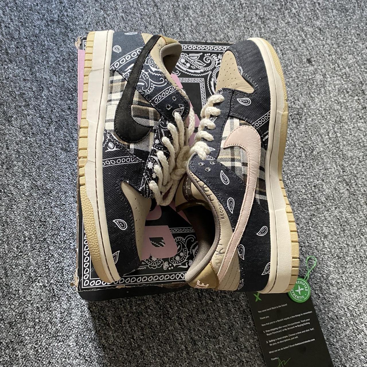 Travis scott dunk / Size uk 11 Worn once for a... - Depop