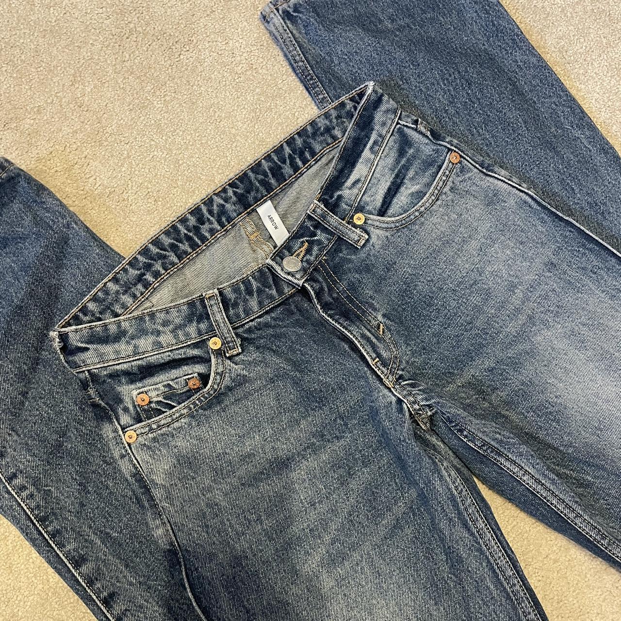 WEEKDAY ARROW LOW JEANS Size 24/34 Bought for £55 So... - Depop