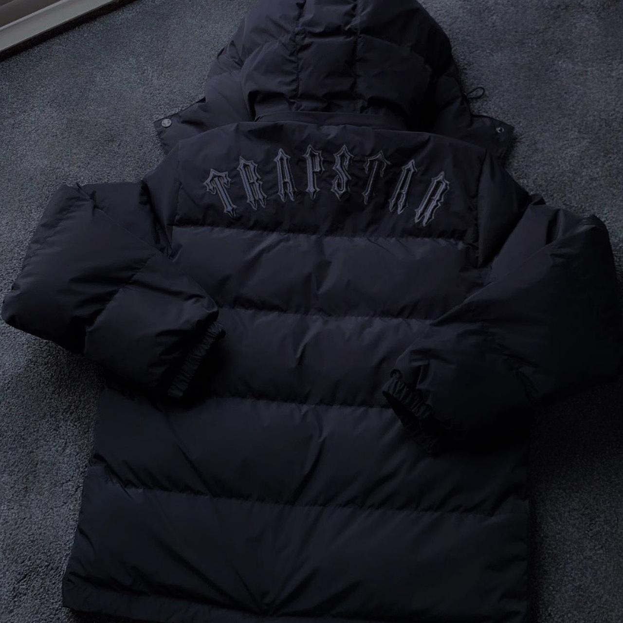 TRAPSTAR IRONGATE DETACHABLE HOODED PUFFER JACKET... Depop