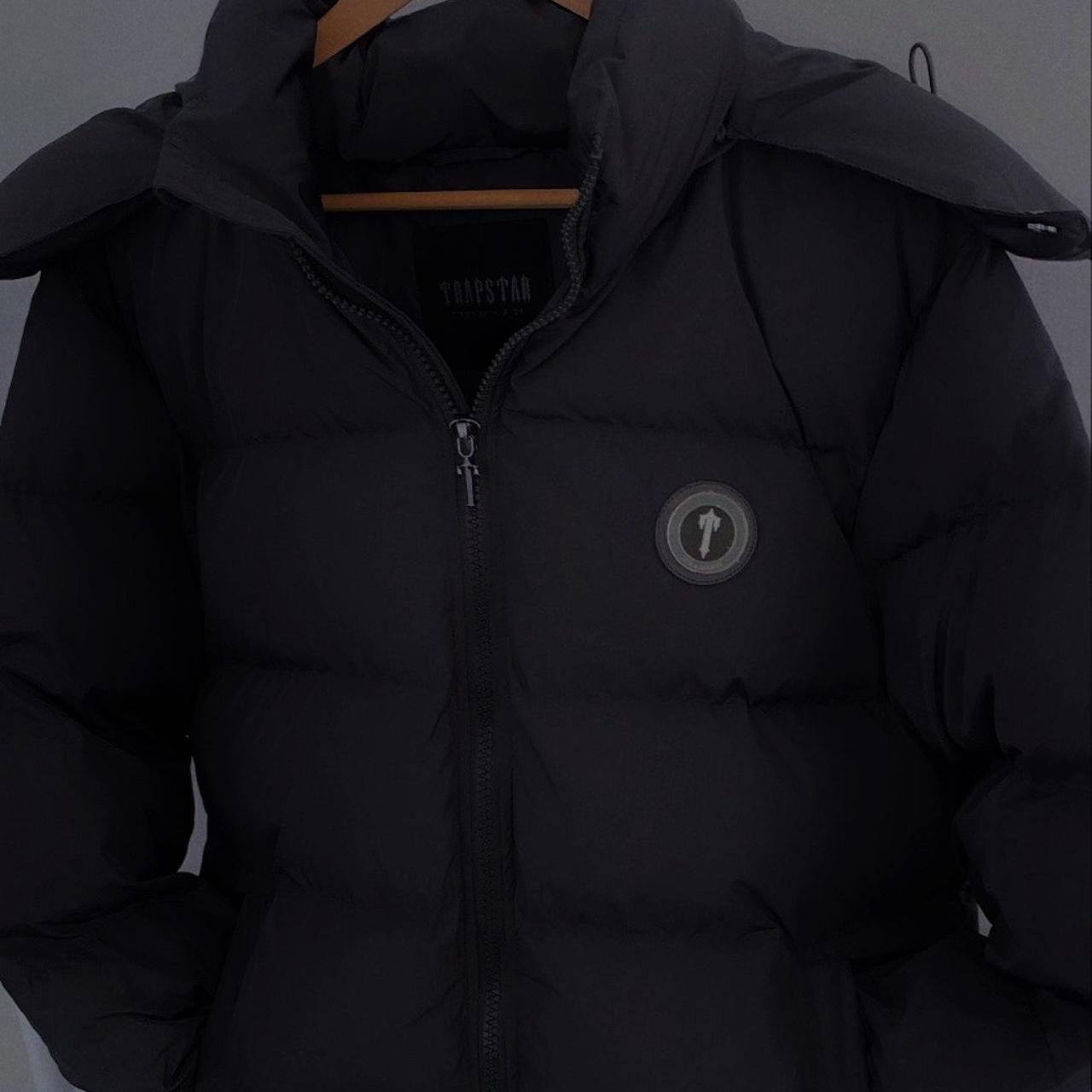 TRAPSTAR IRONGATE DETACHABLE HOODED PUFFER JACKET... Depop