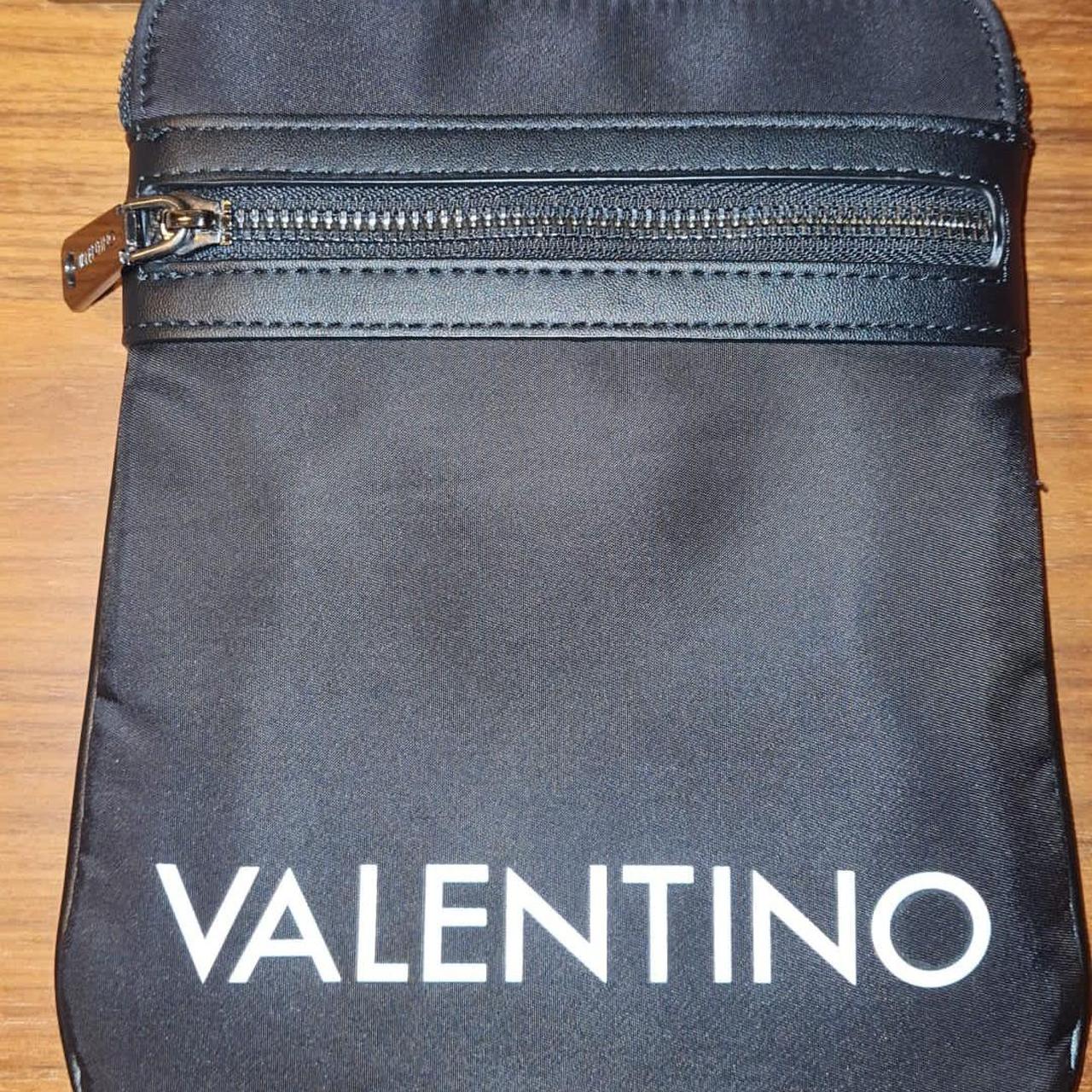 Valentino Men's Black and White Bag | Depop