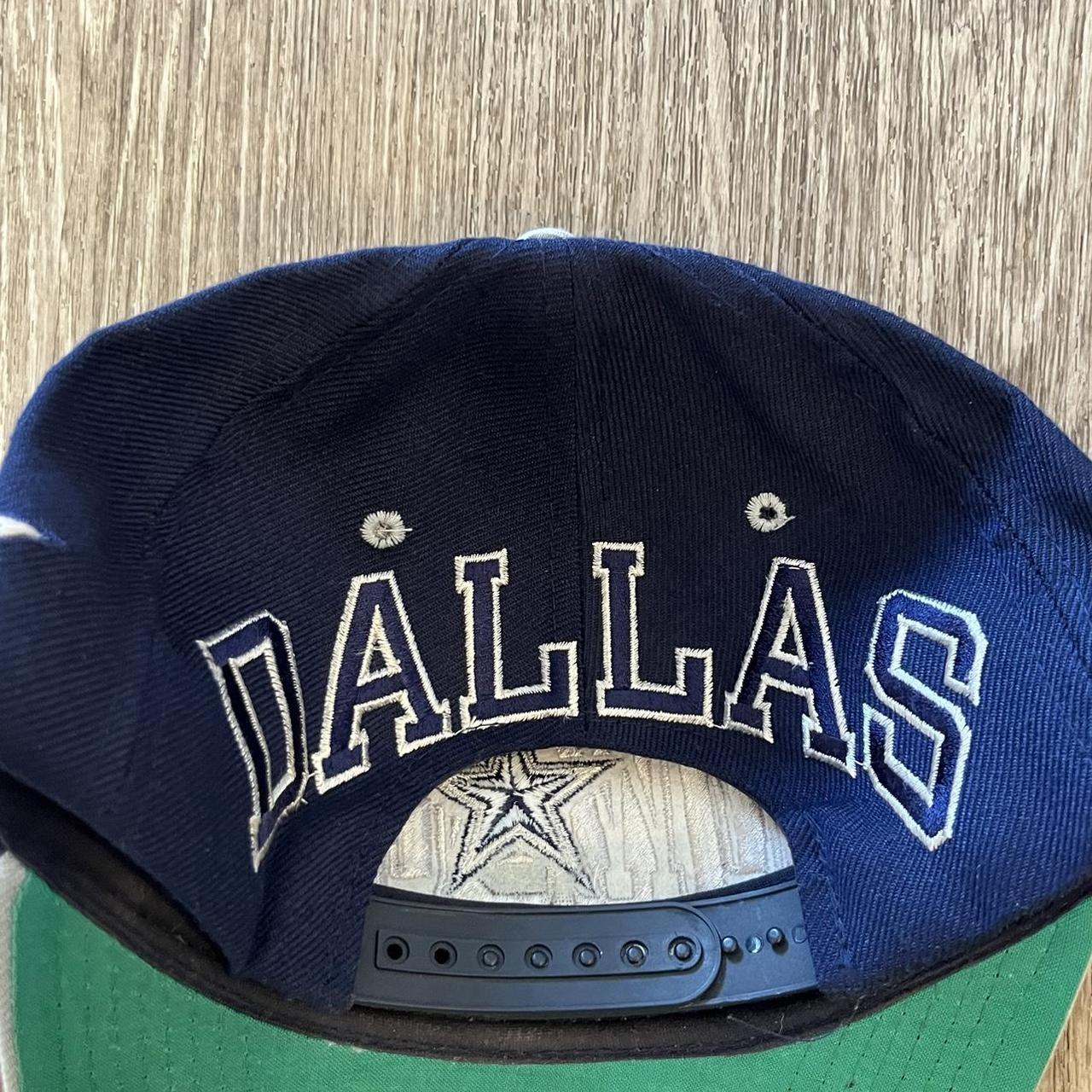 1990s dallas cowboys shark tooth hat good - Depop