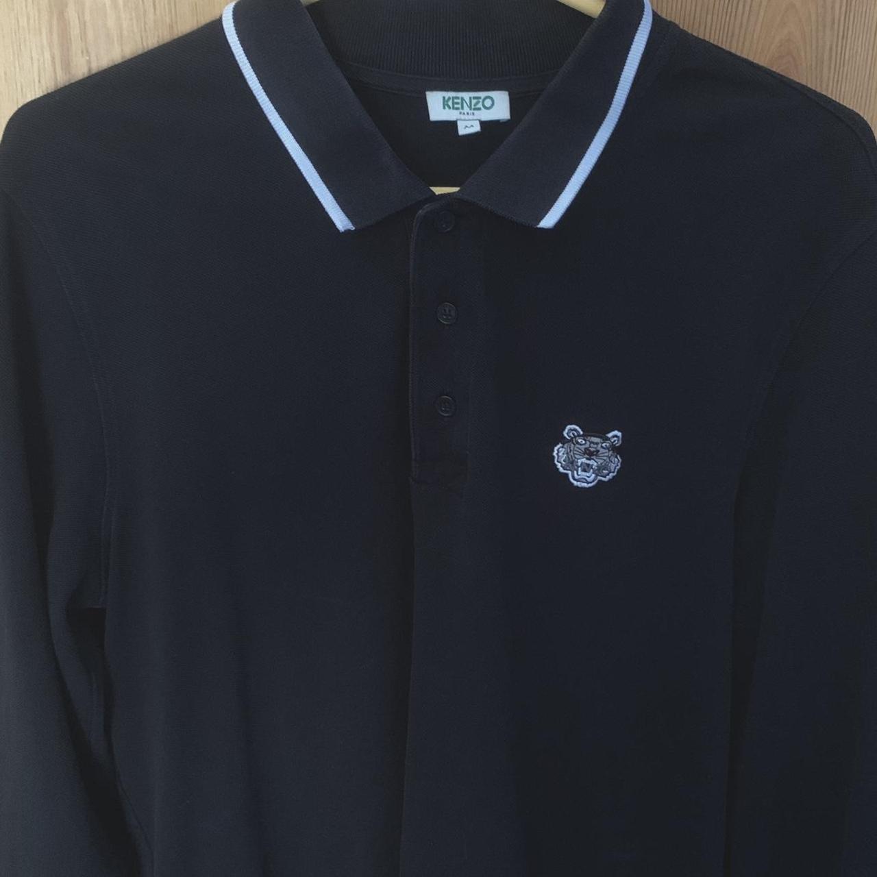 kenzo long sleeve polo shirt