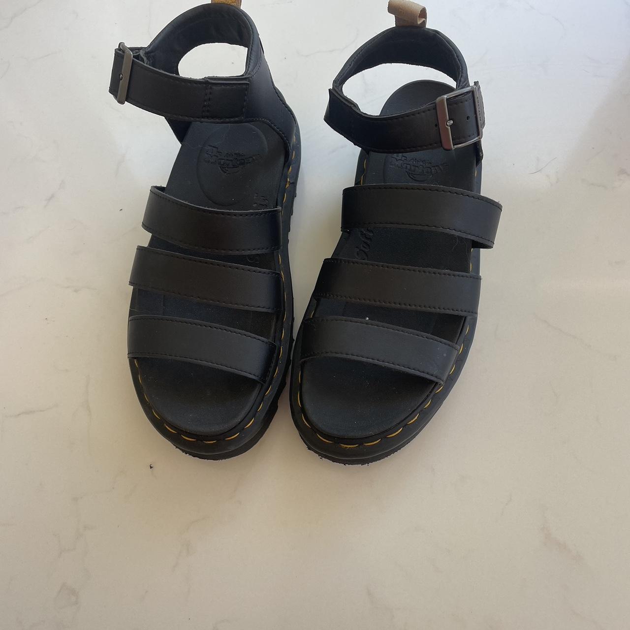 Blair Women's Black Sandals | Depop