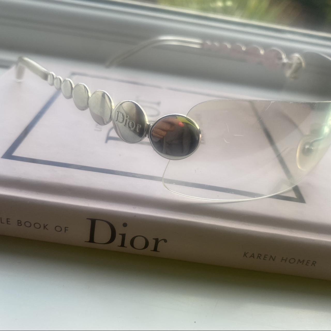 christian dior clear sunglasses