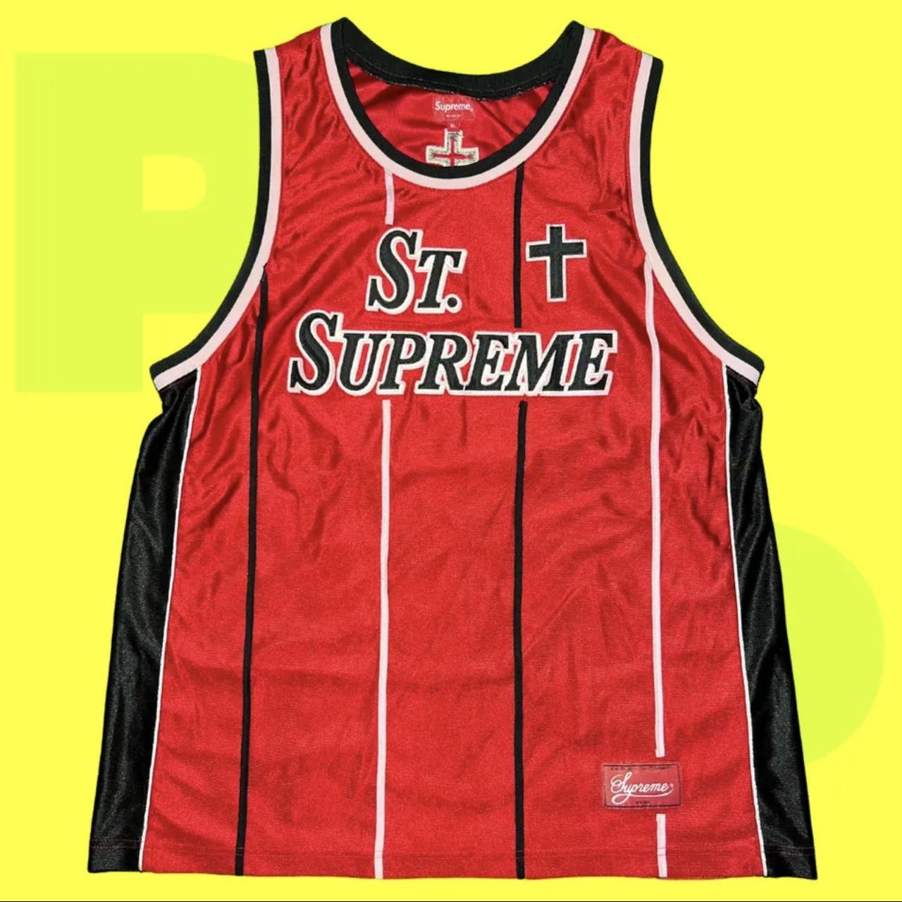 Supreme, Shirts, St Supreme Basketball Jersey