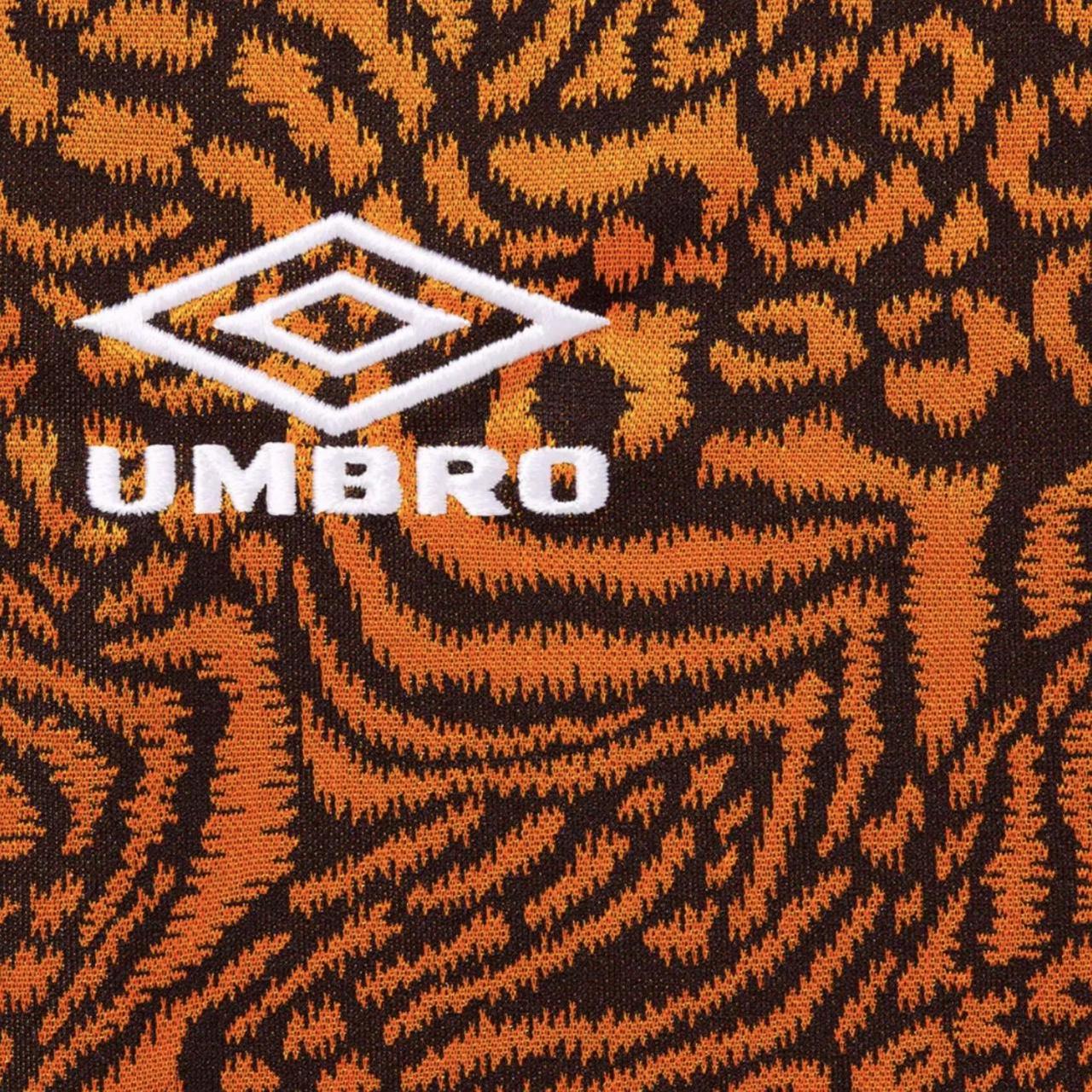 Supreme Umbro Jacquard Animal Print Soccer... - Depop