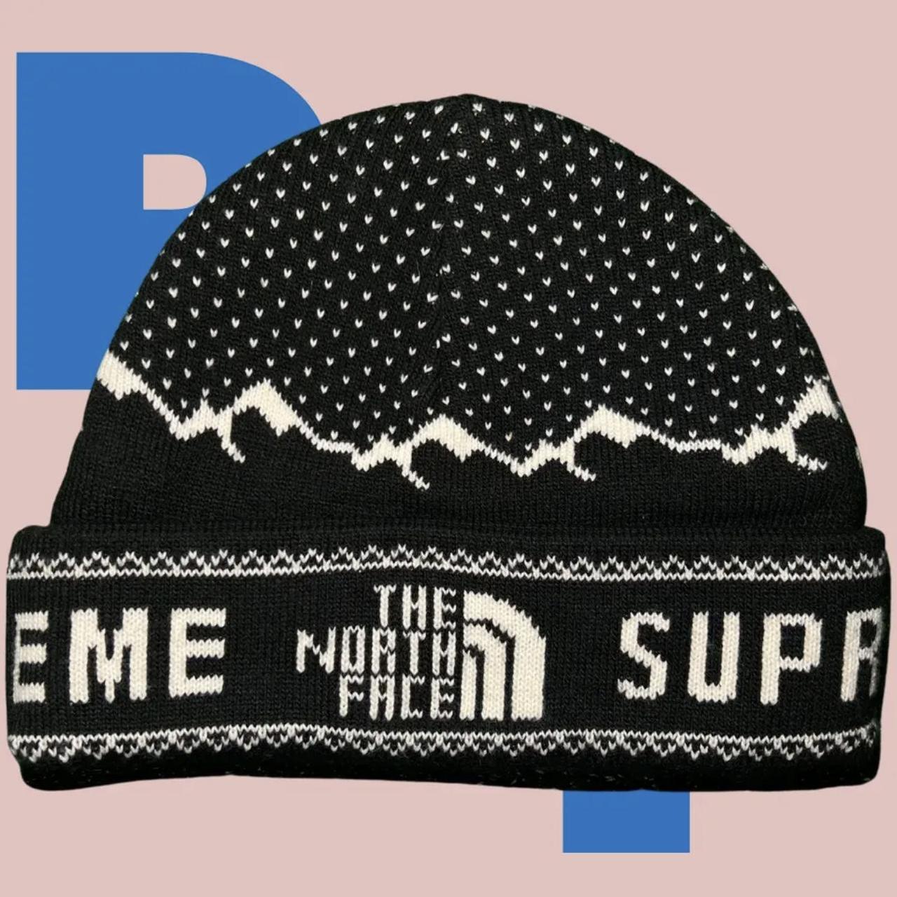 Supreme The North Face Fold Beanie, Condition: Like...