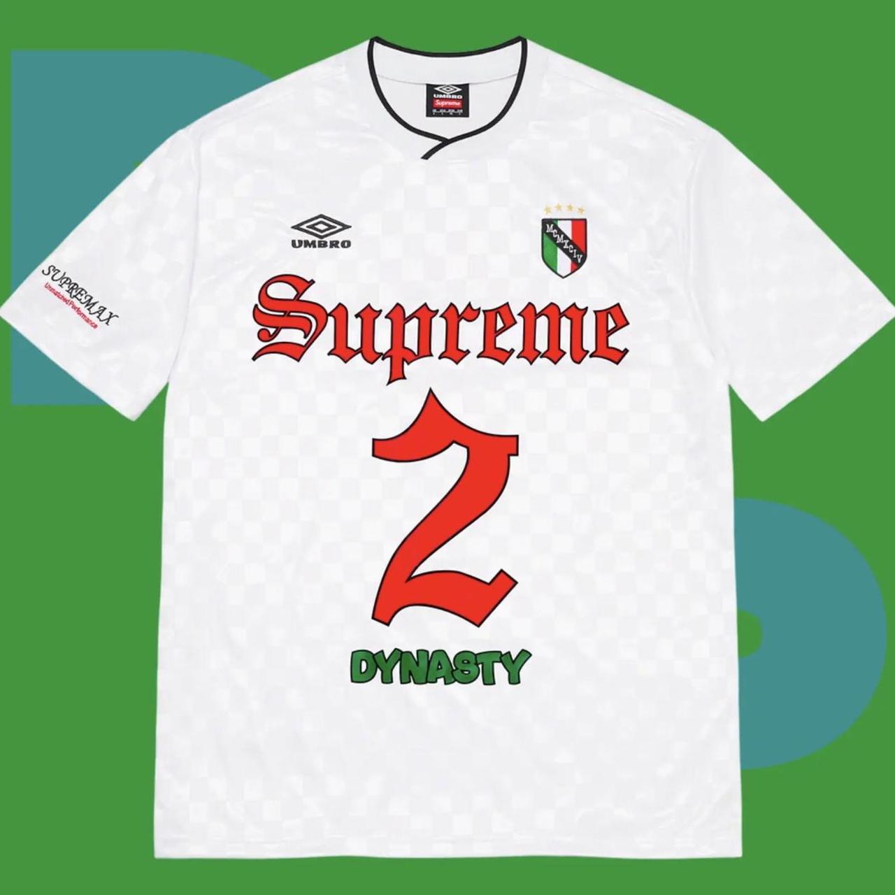 Supreme Umbro Soccer Jersey, Men's Fashion, Tops & Sets, Tshirts