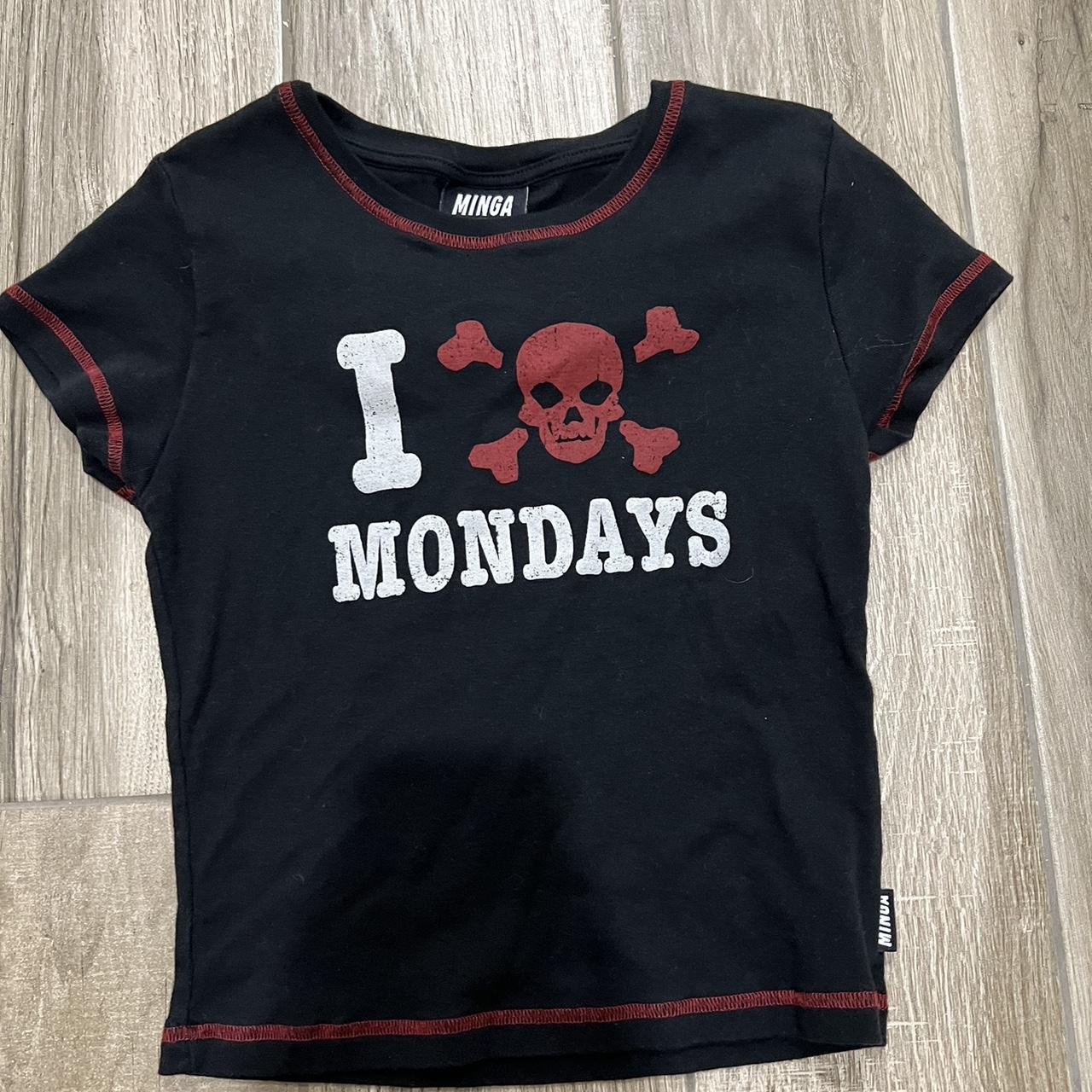 Minga London I ☠️ Mondays shirt originally 40... Depop