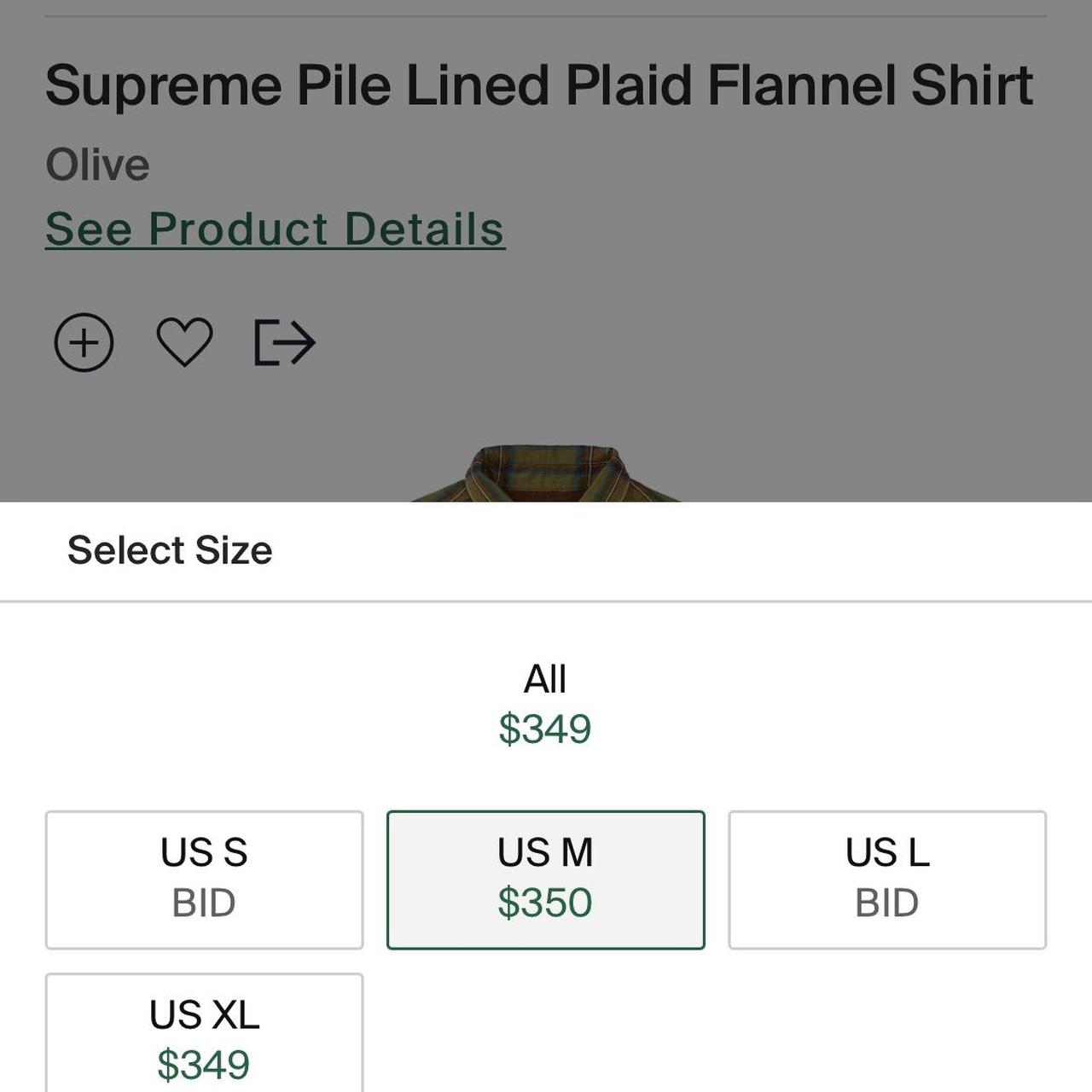 Olive and Teal Supreme Pile Lined Plaid Flannel...