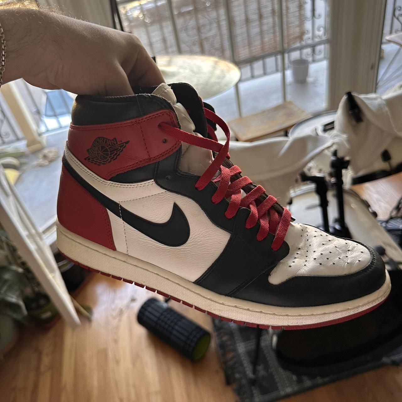 Retro Air Jordan 1 Black Toe 2016 Originally. Depop