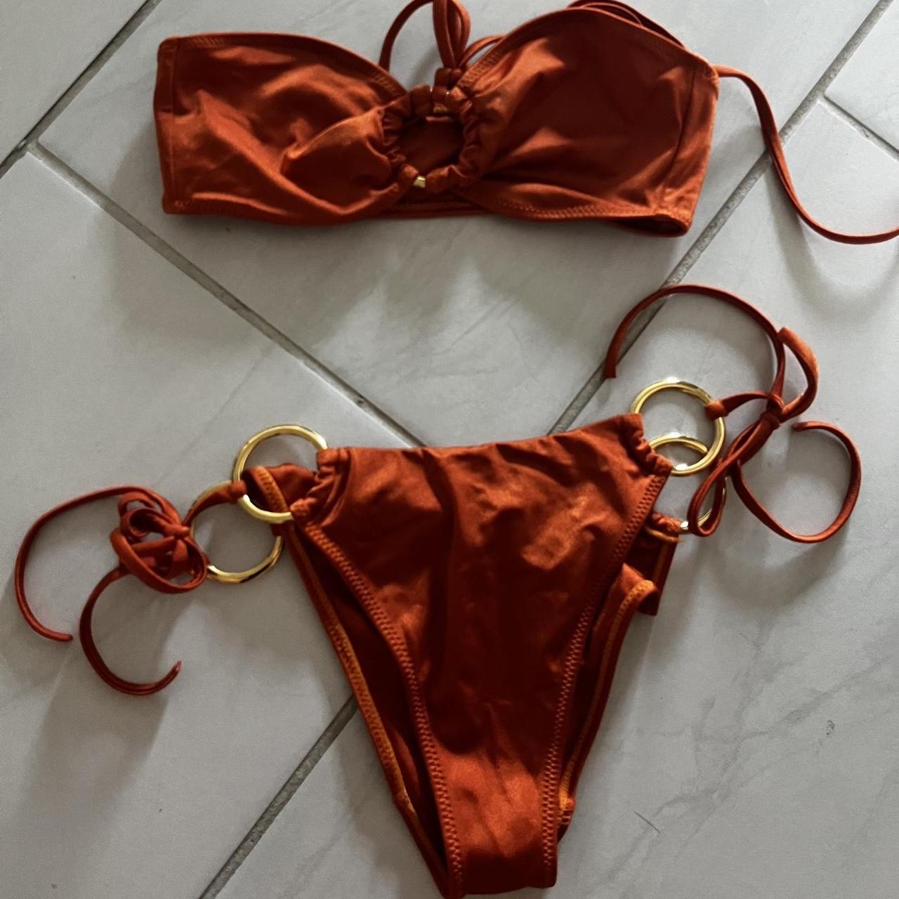 PacSun Women's Orange Bikinis-and-tankini-sets