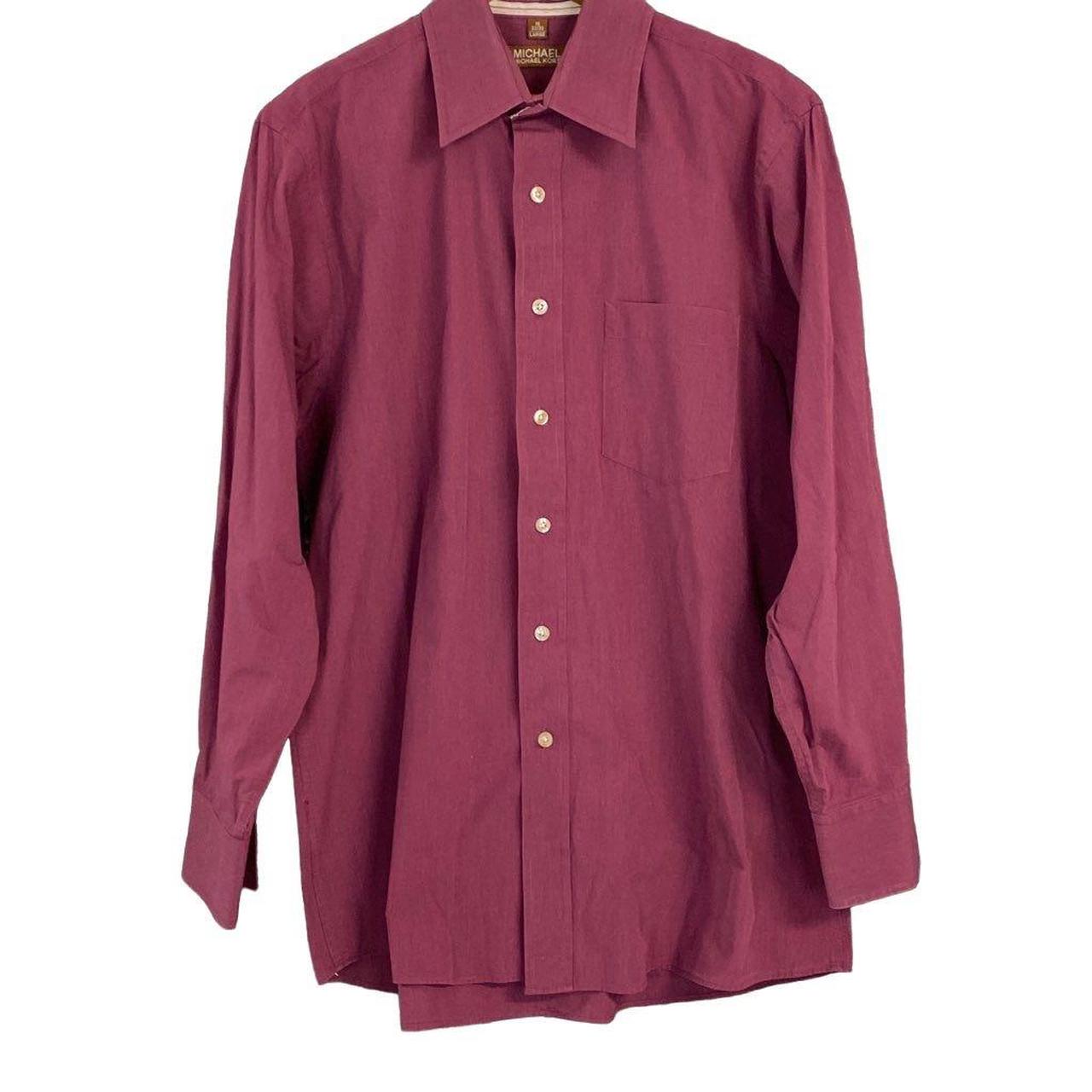 Michael kors shirts mens hot sale purple