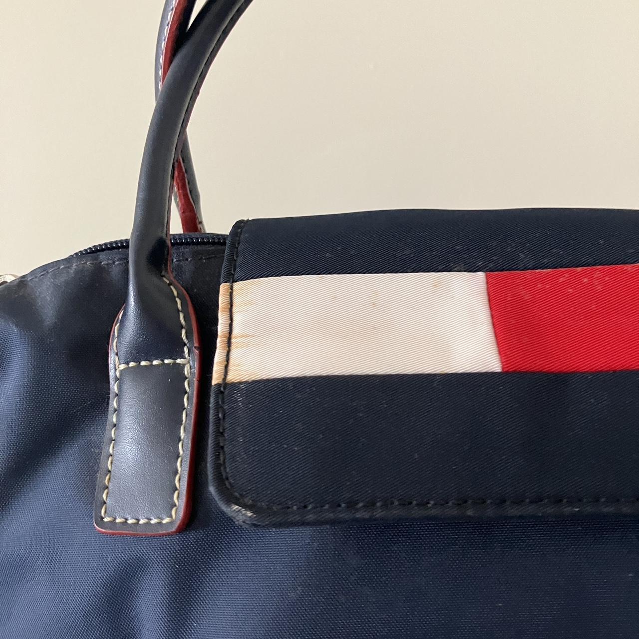 Tommy Hilfiger mini bag Iconic red and white stripe... Depop