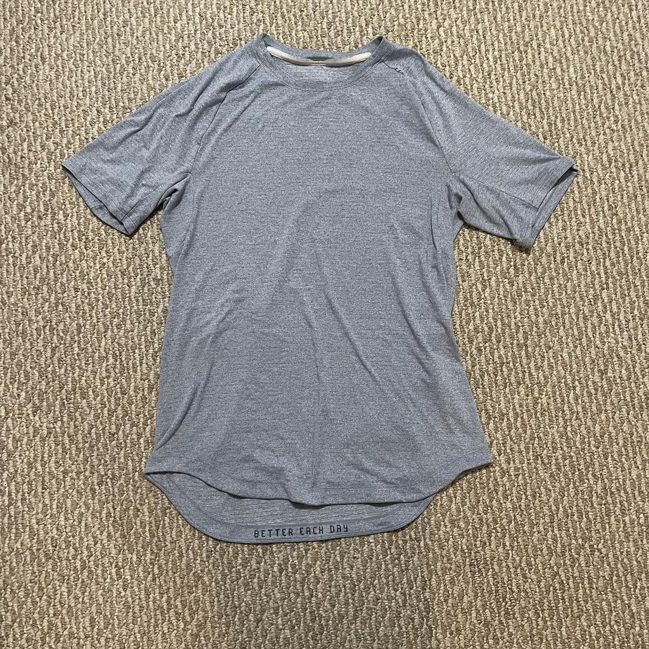 Lululemon black cross front short sleeved T-shirt.  - Depop