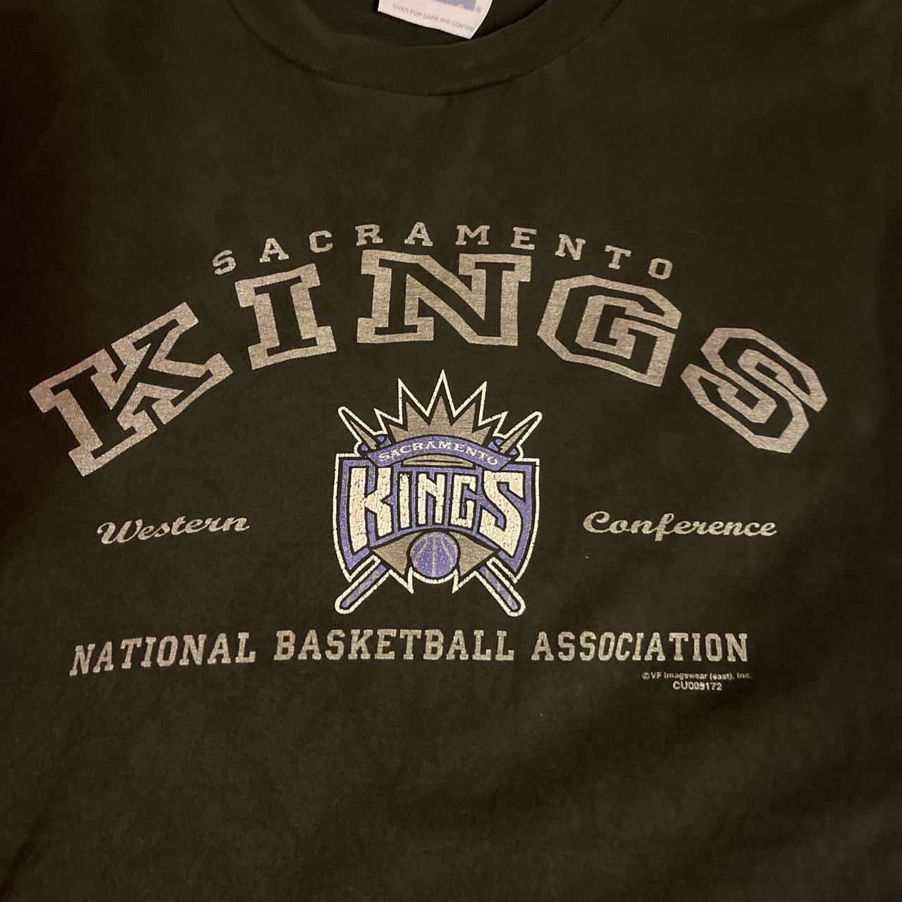 Vintage Sacramento Kings Basketball Jersey Size - Depop
