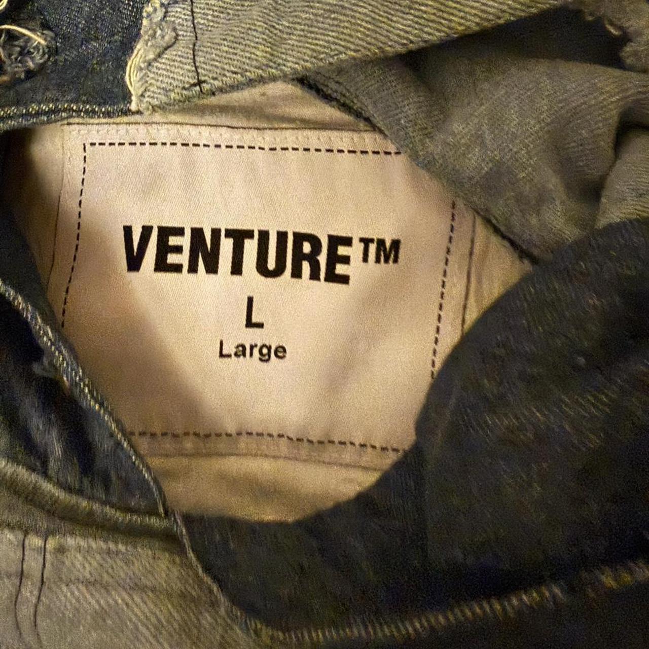 Reworked Men's Denim Jacket - Blue/Multi - L – Pa… - image 3