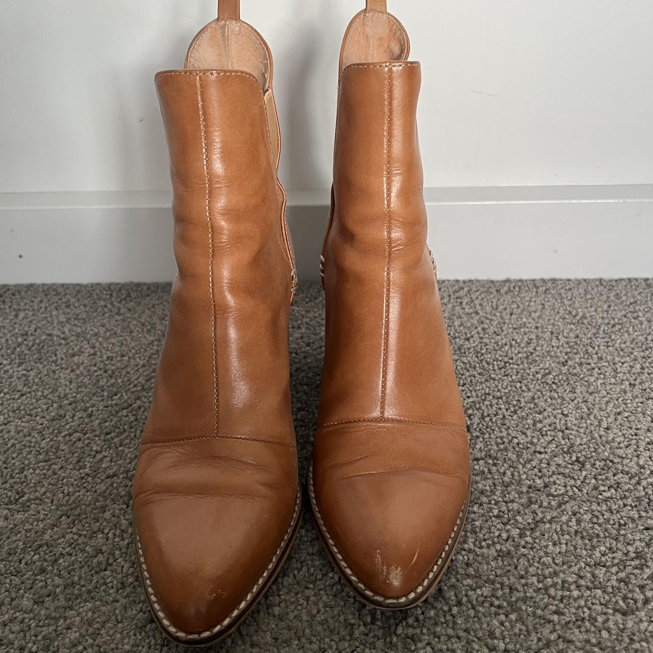 Women's Tan Boots Depop